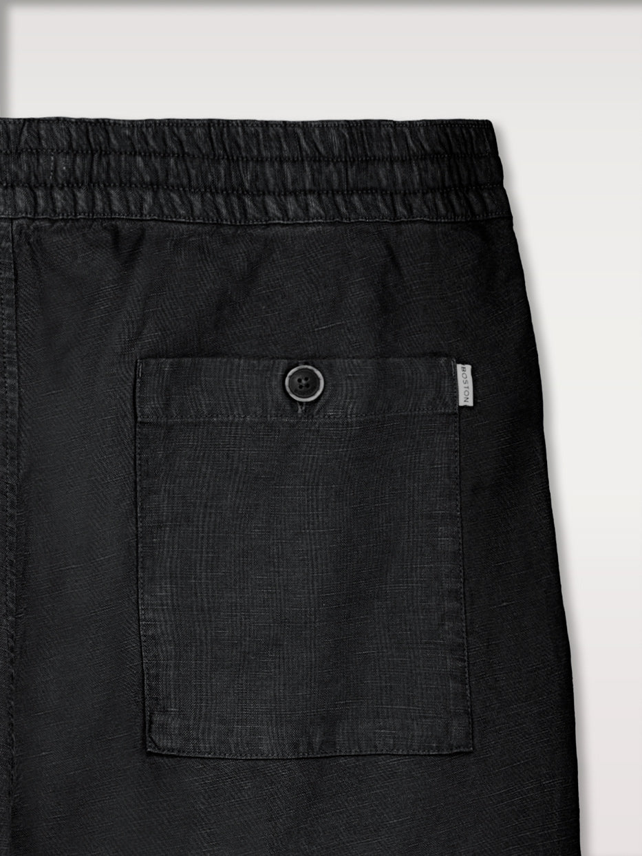 Bermuda linen jogger