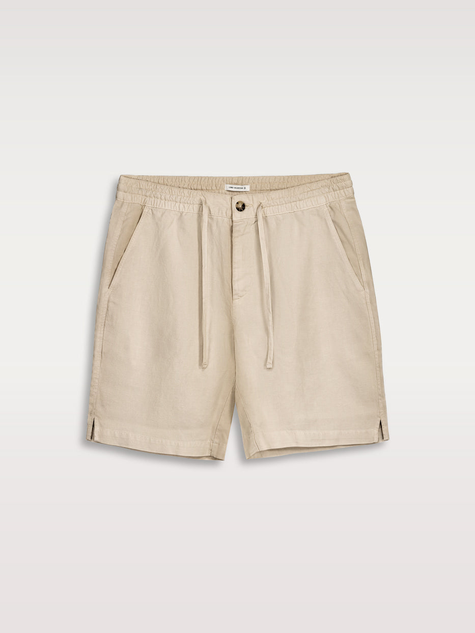 Bermuda linen jogger