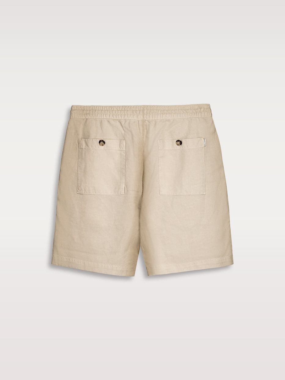 Bermuda linen jogger