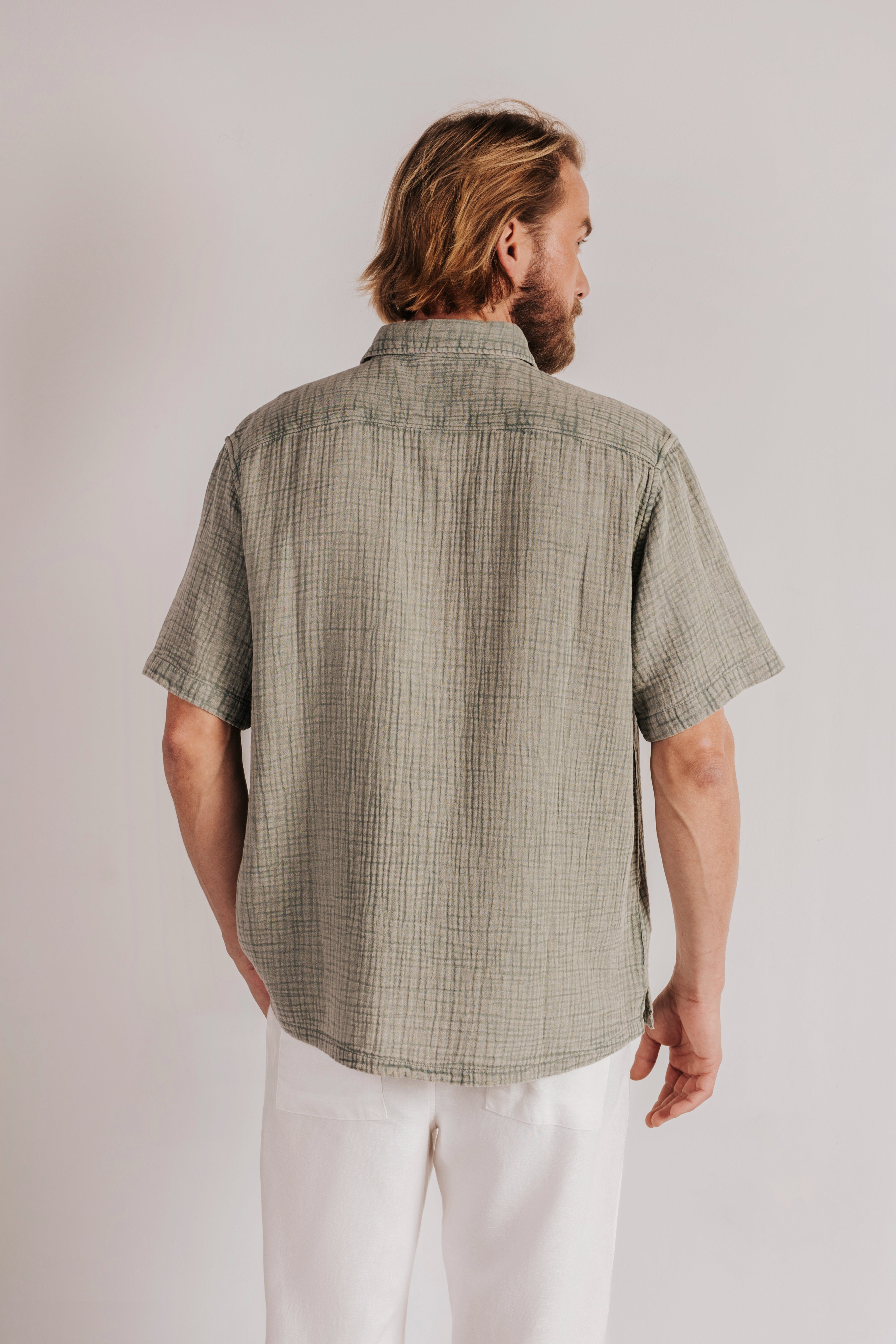 Camisa algodón bambula