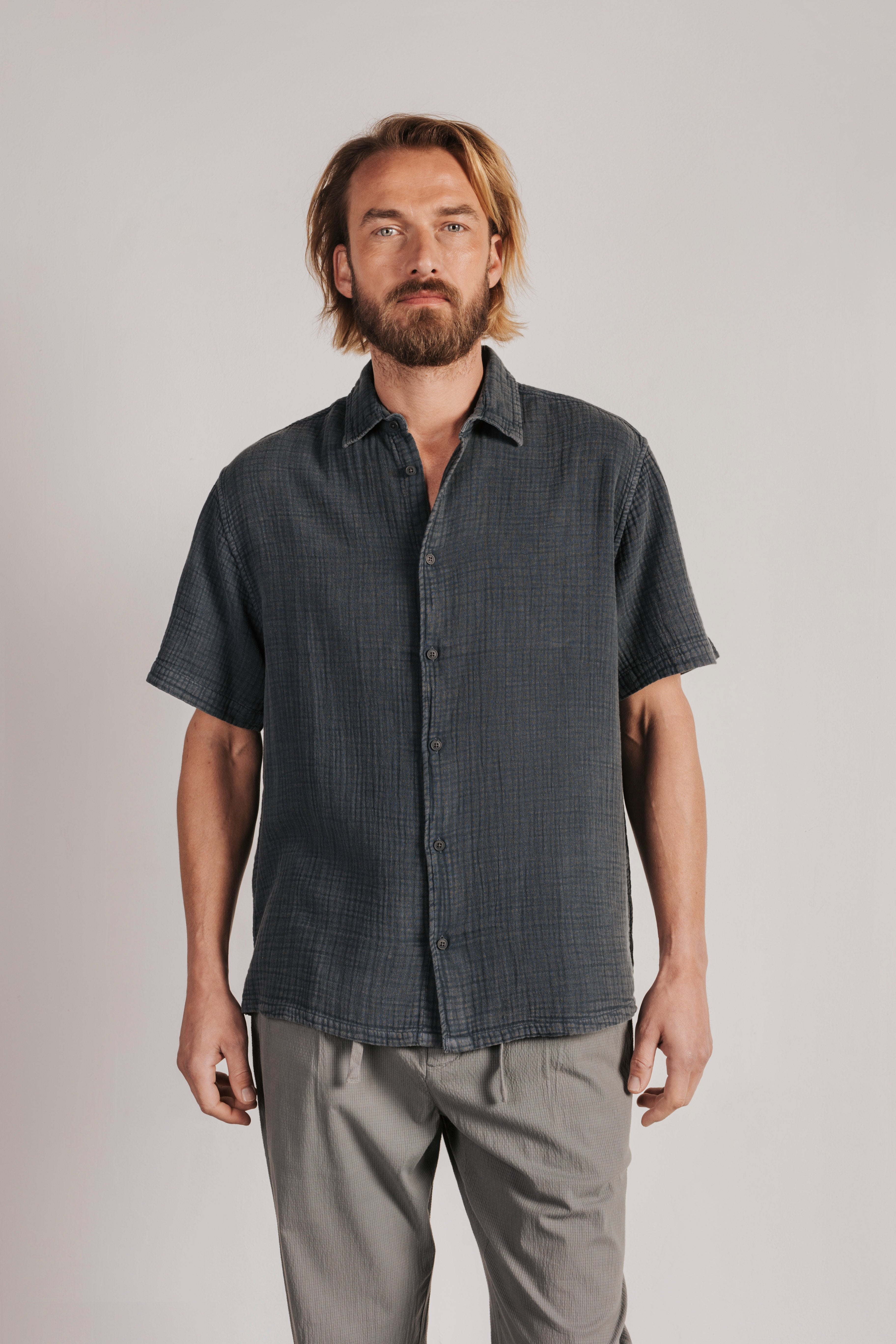 Camisa algodón bambula