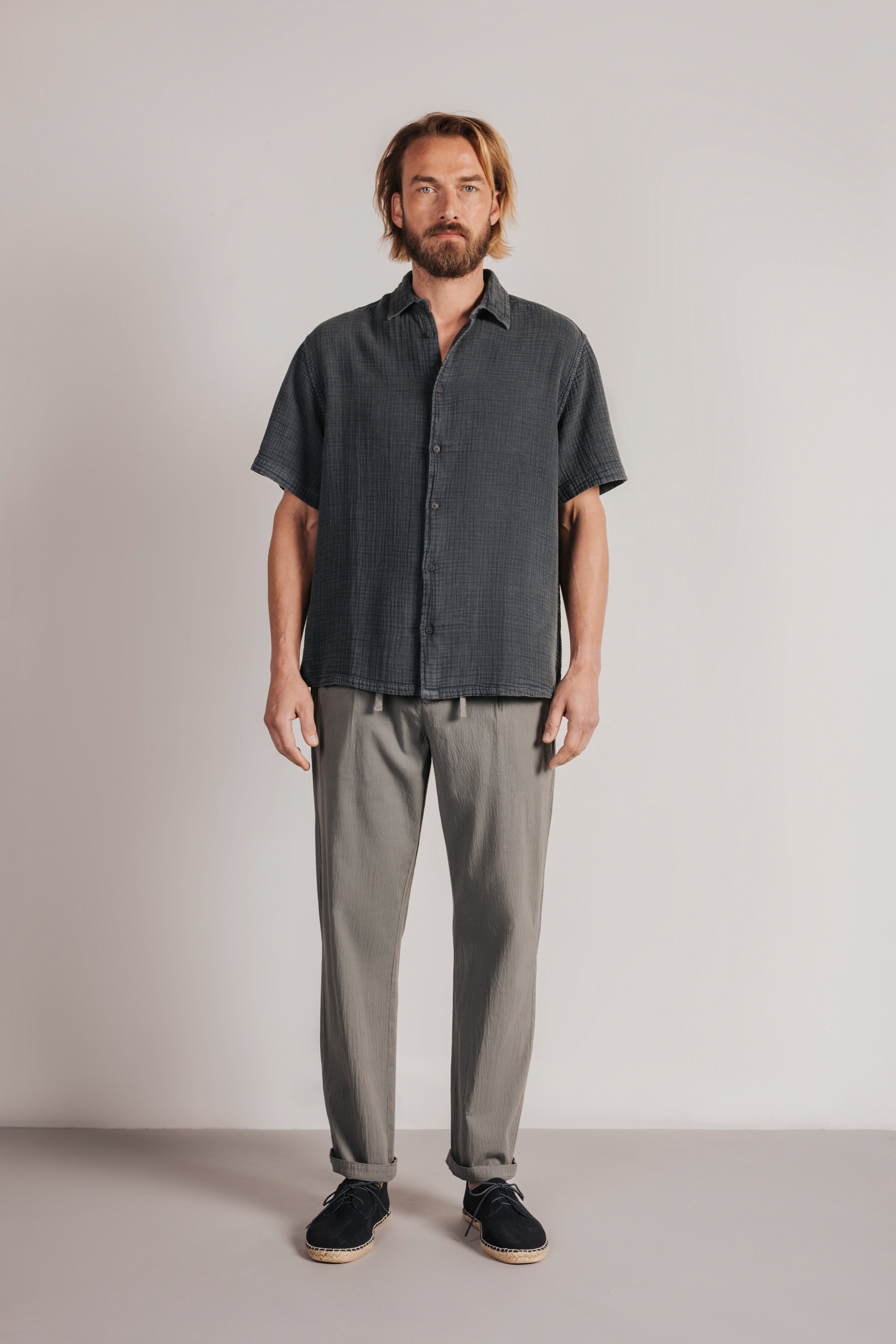 Camisa algodón bambula