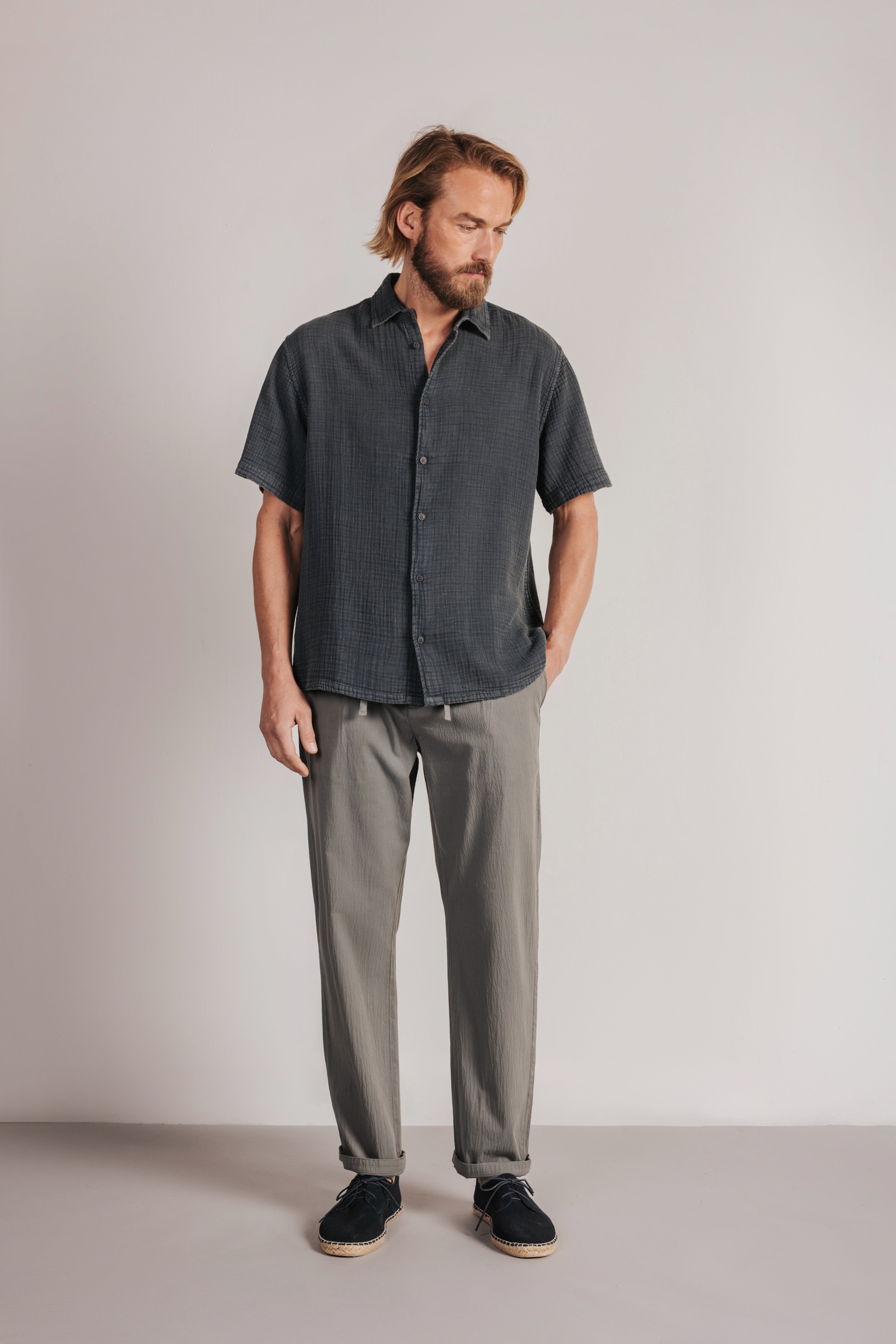 Camisa algodón bambula