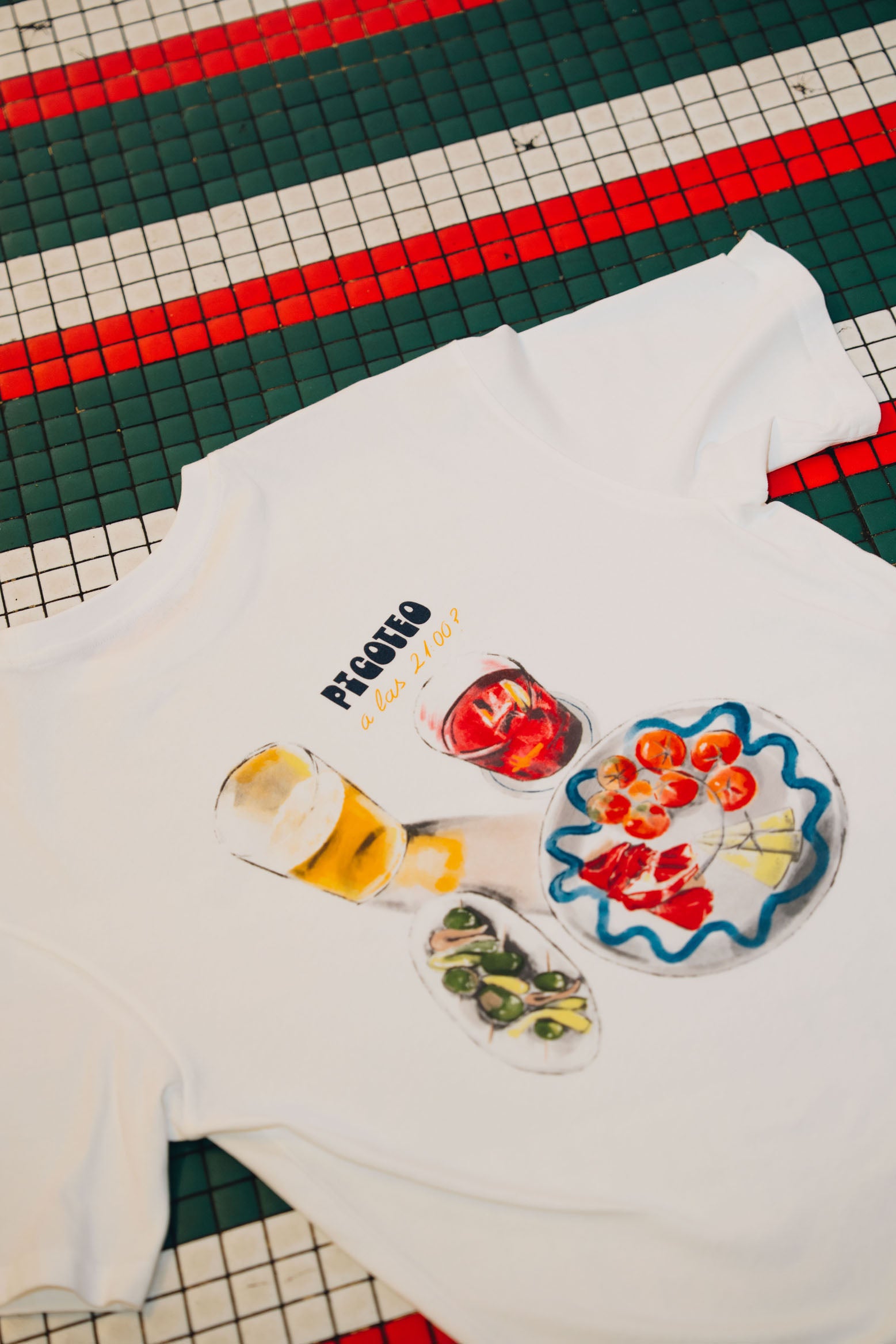 Camiseta confort "picoteo"