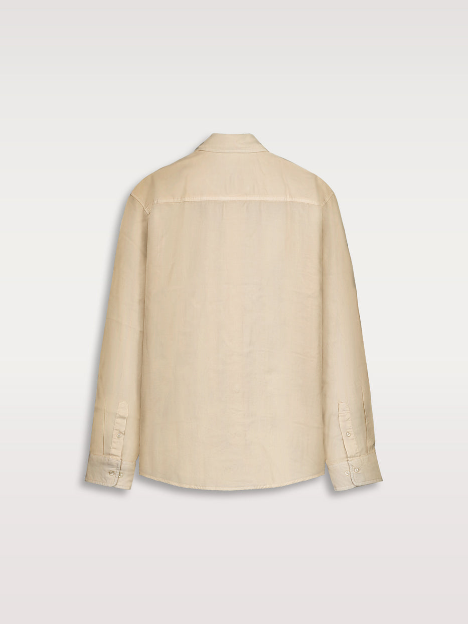 Camisa regular fit fluida