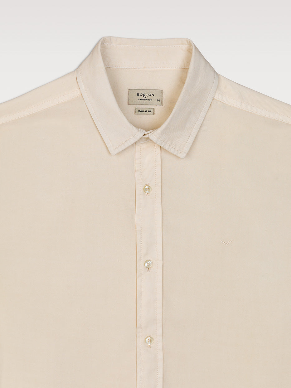 Camisa regular fit fluida