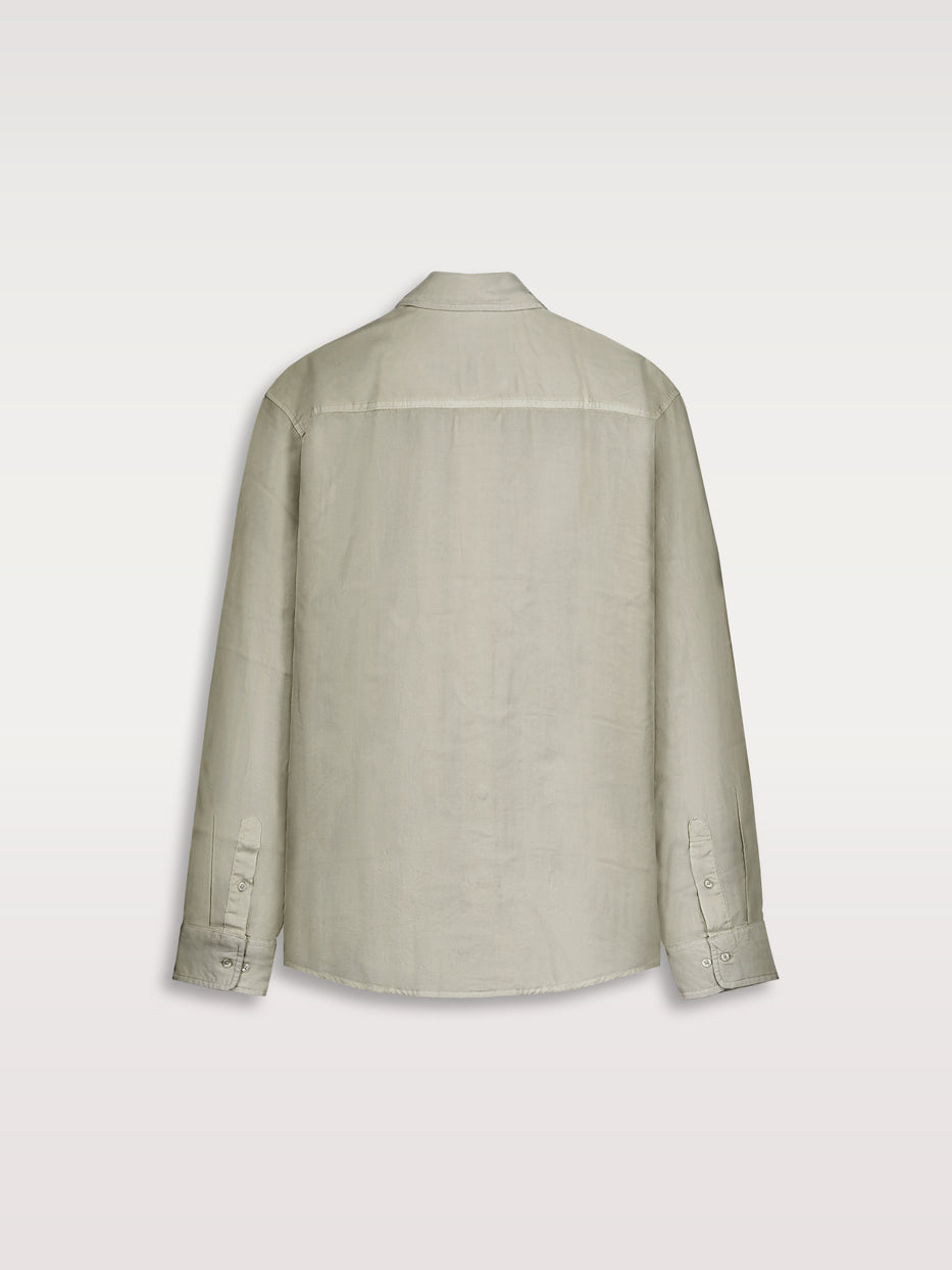 Camisa regular fit fluida