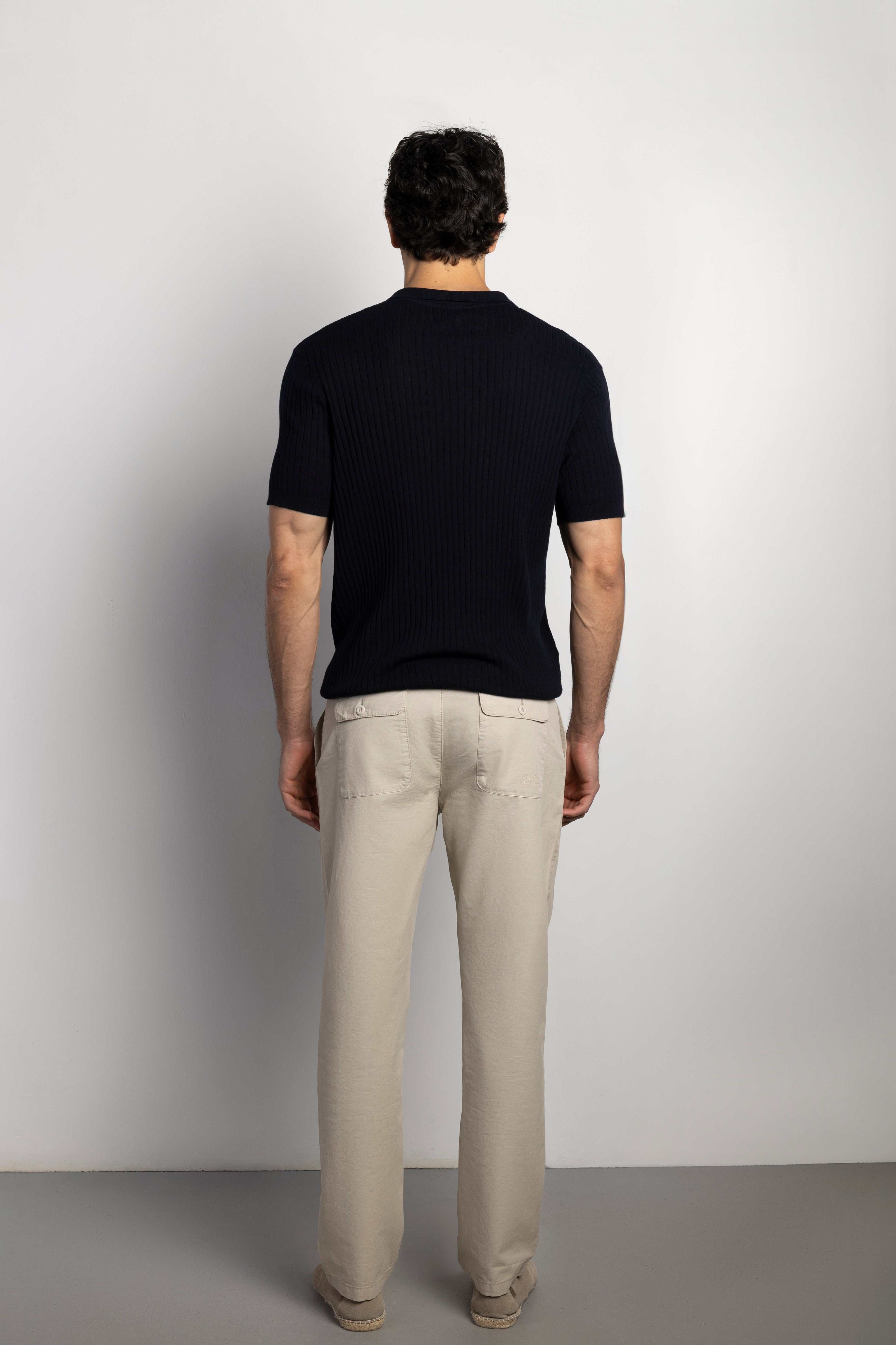 Casual details trousers