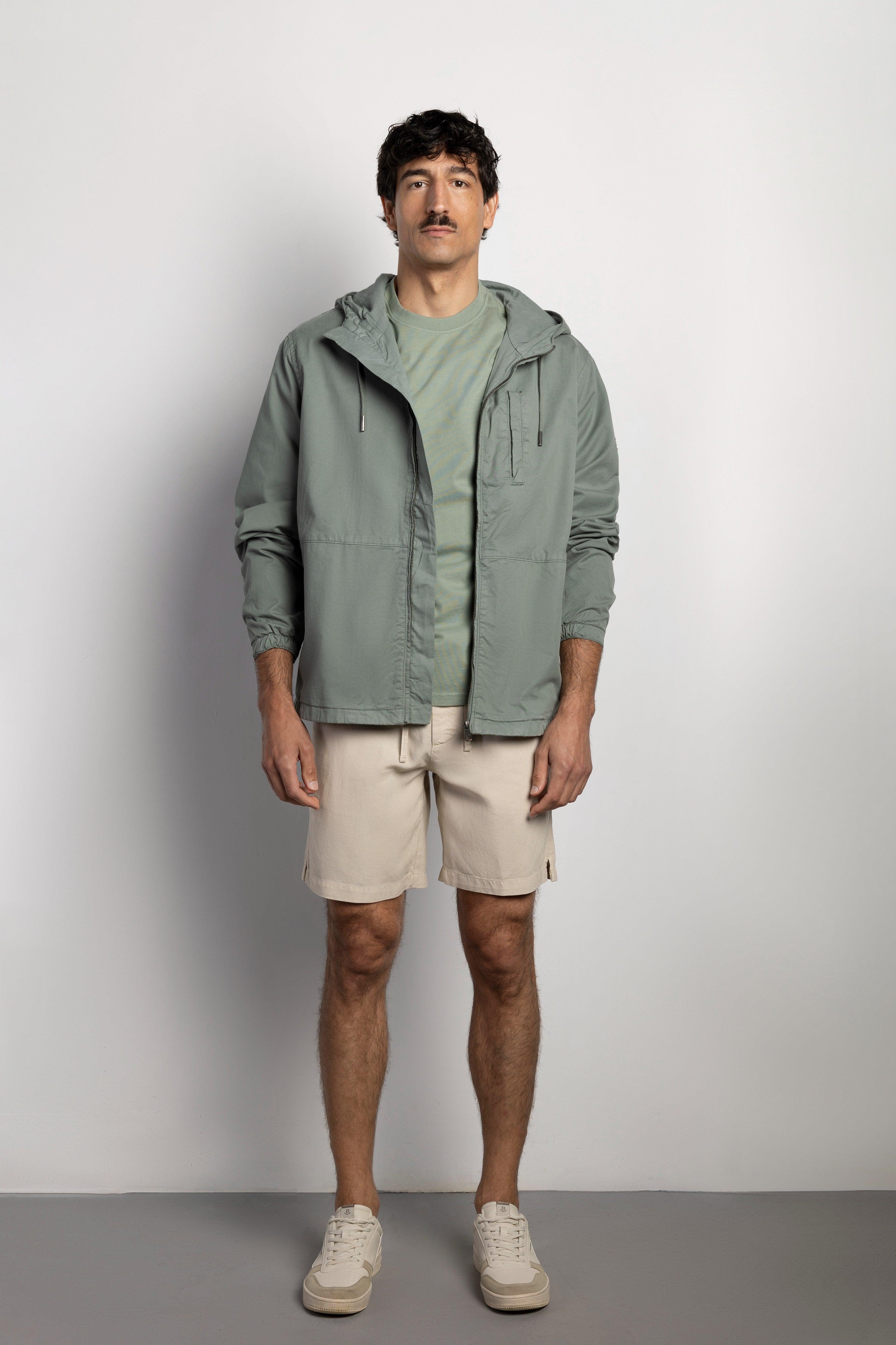 Bermuda lino jogger