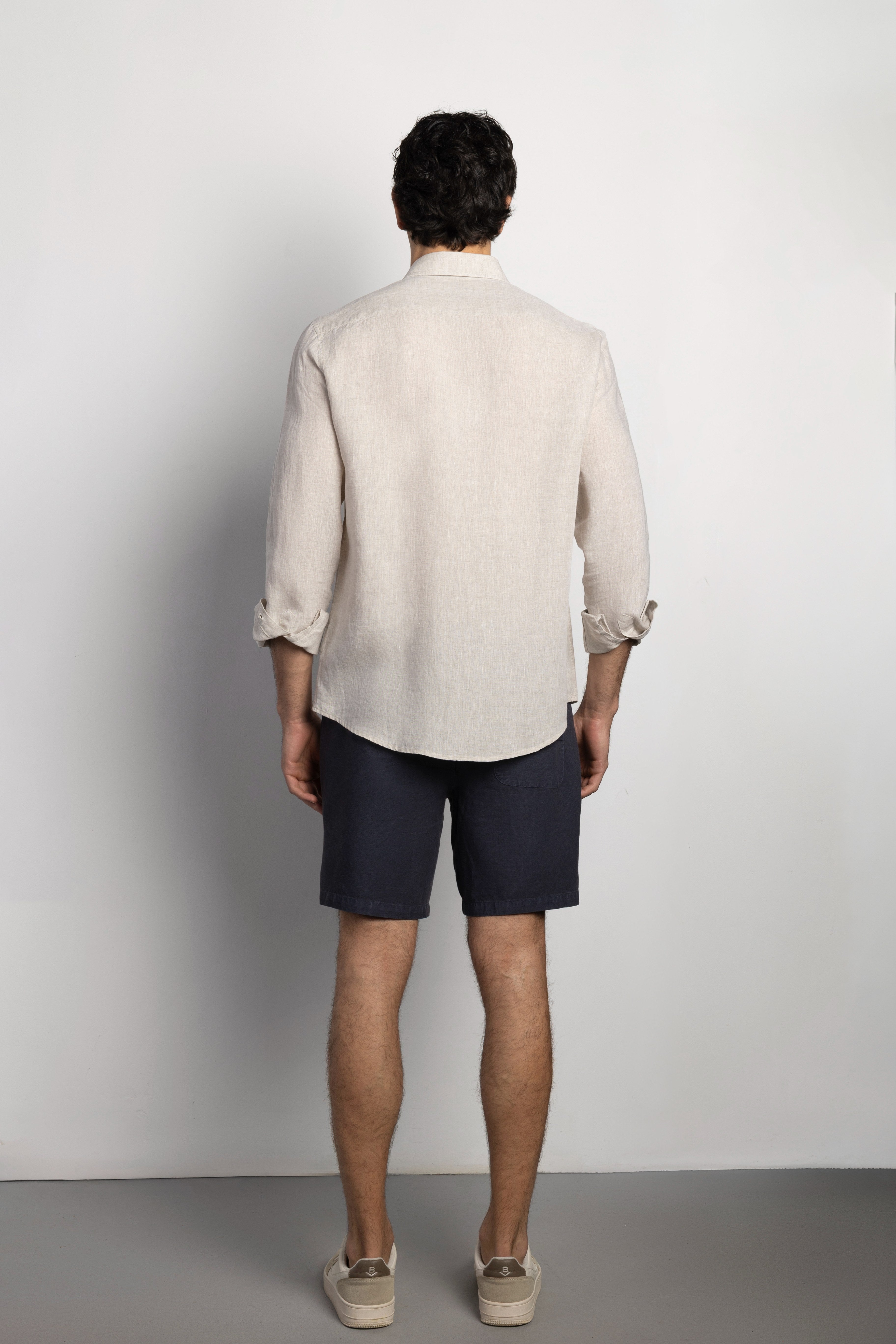 Bermuda lino jogger