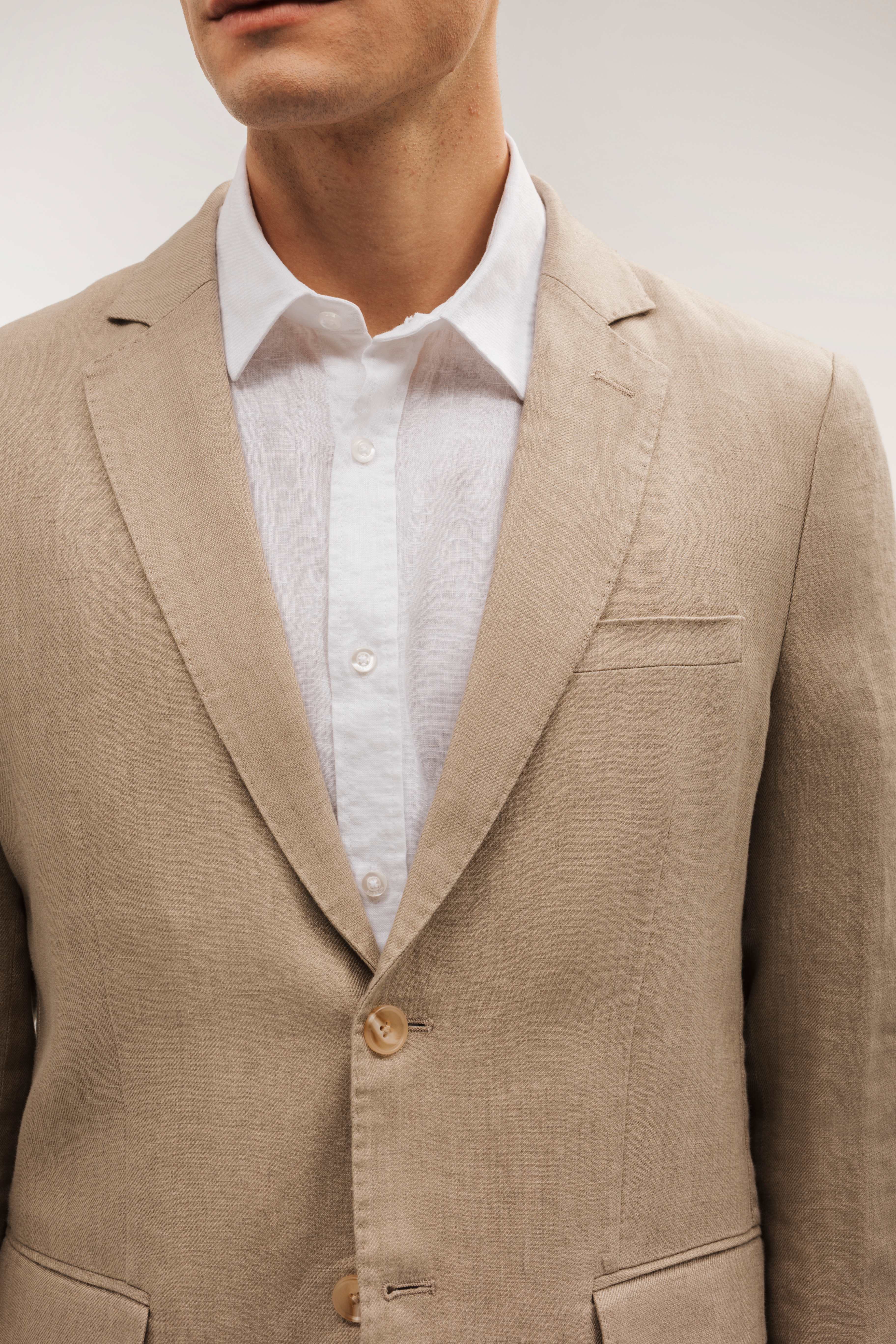 Linen suit jacket