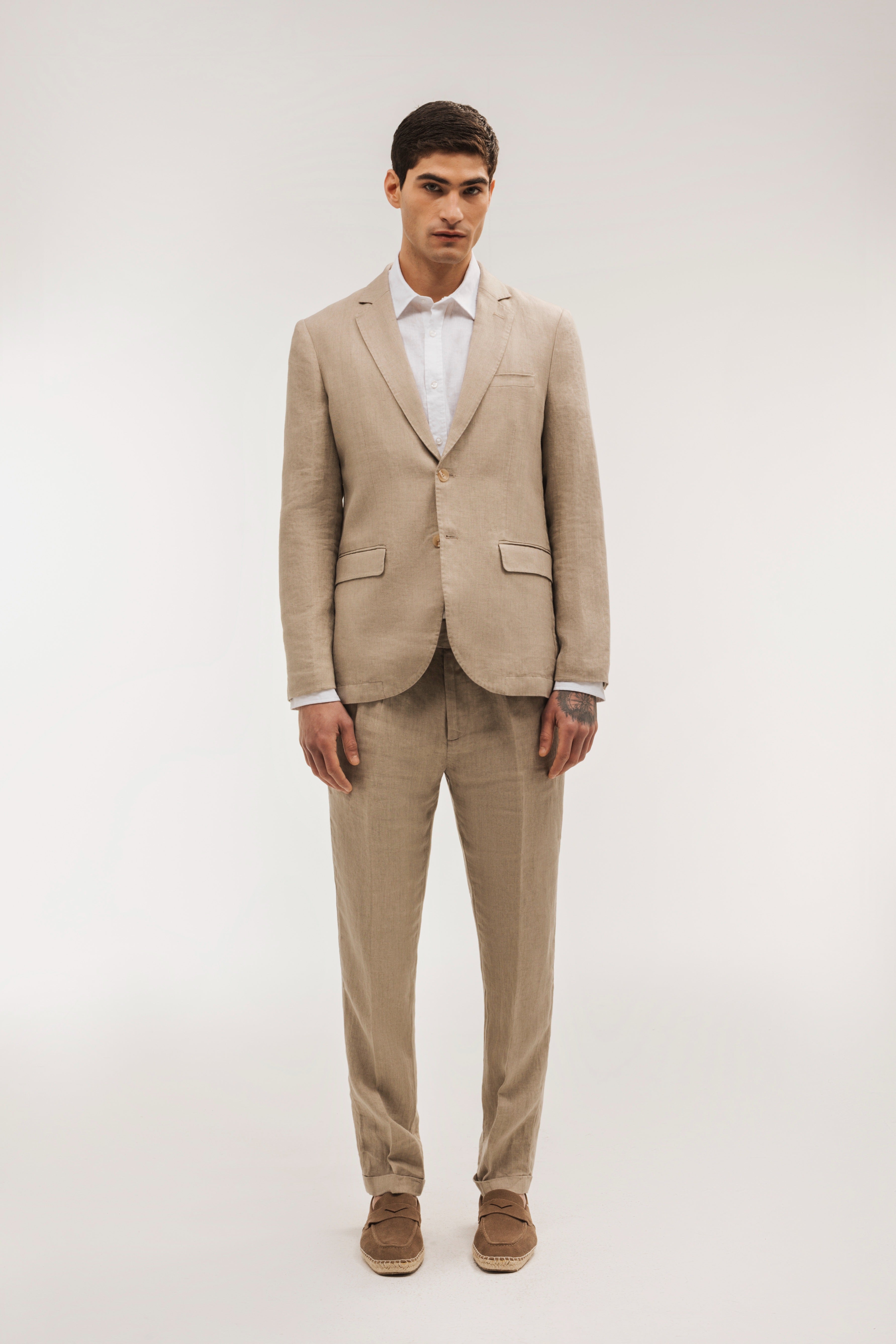 Linen suit jacket