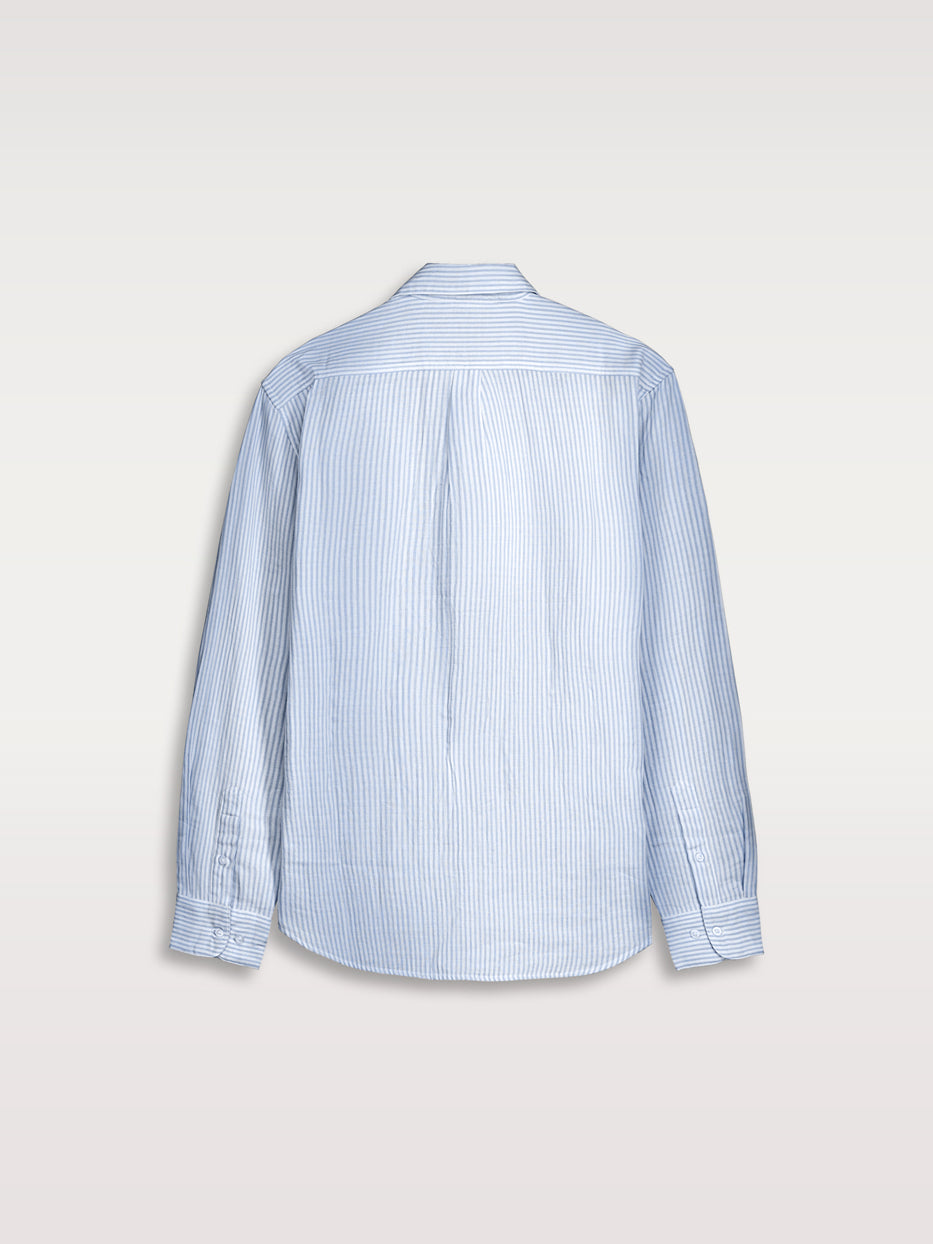 Bambula striped shirt