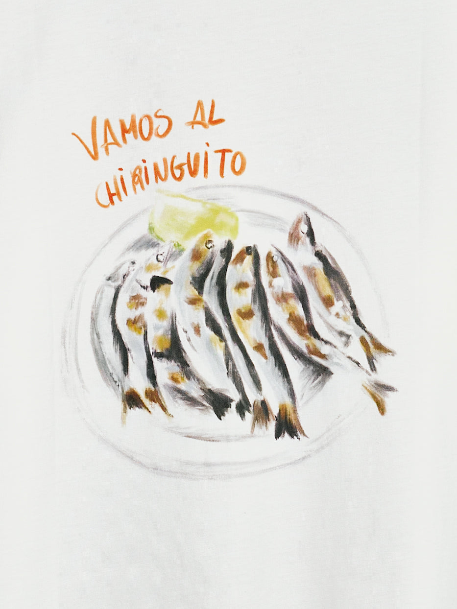 Camiseta gráfica espetos