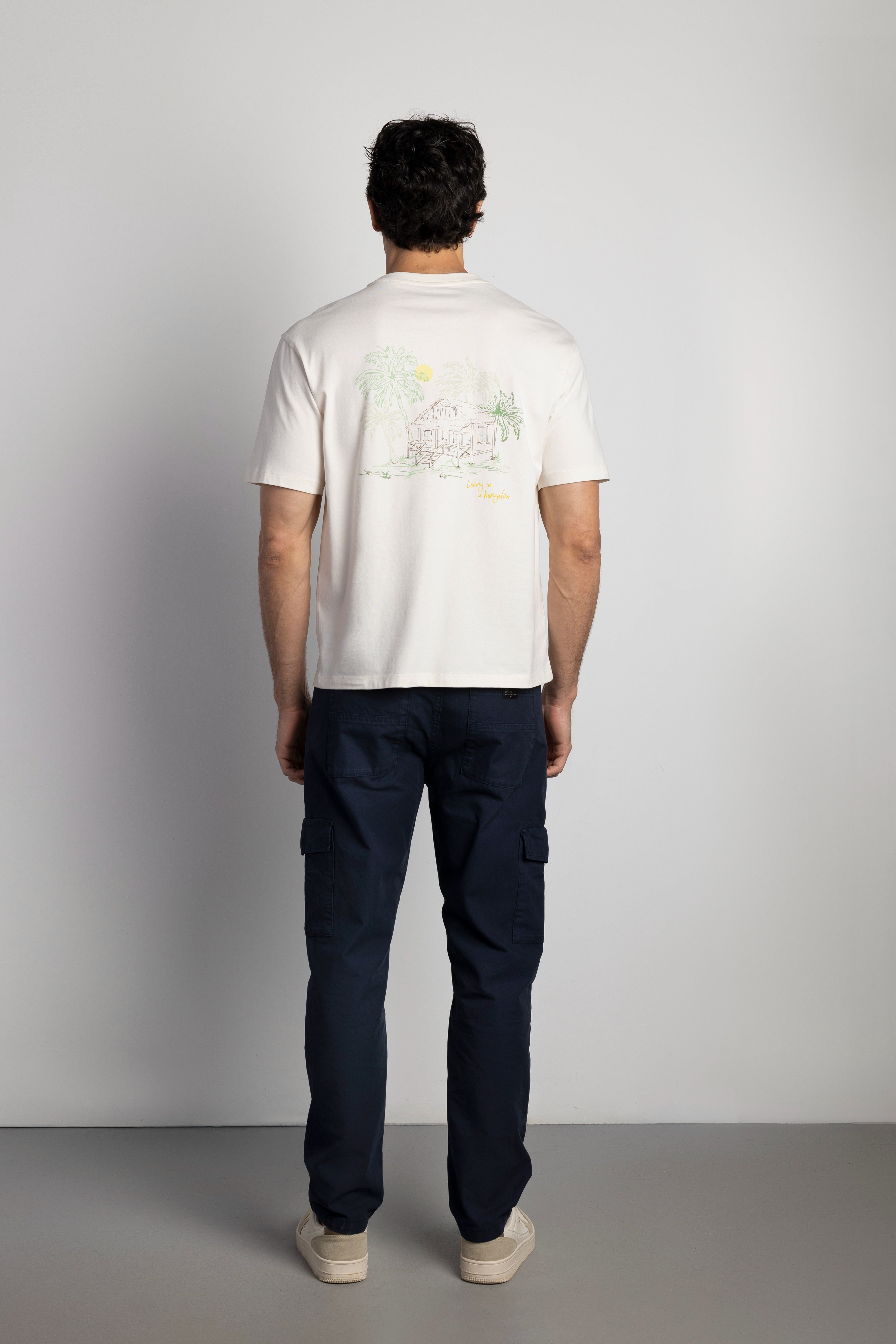 Pantalón recto cargo