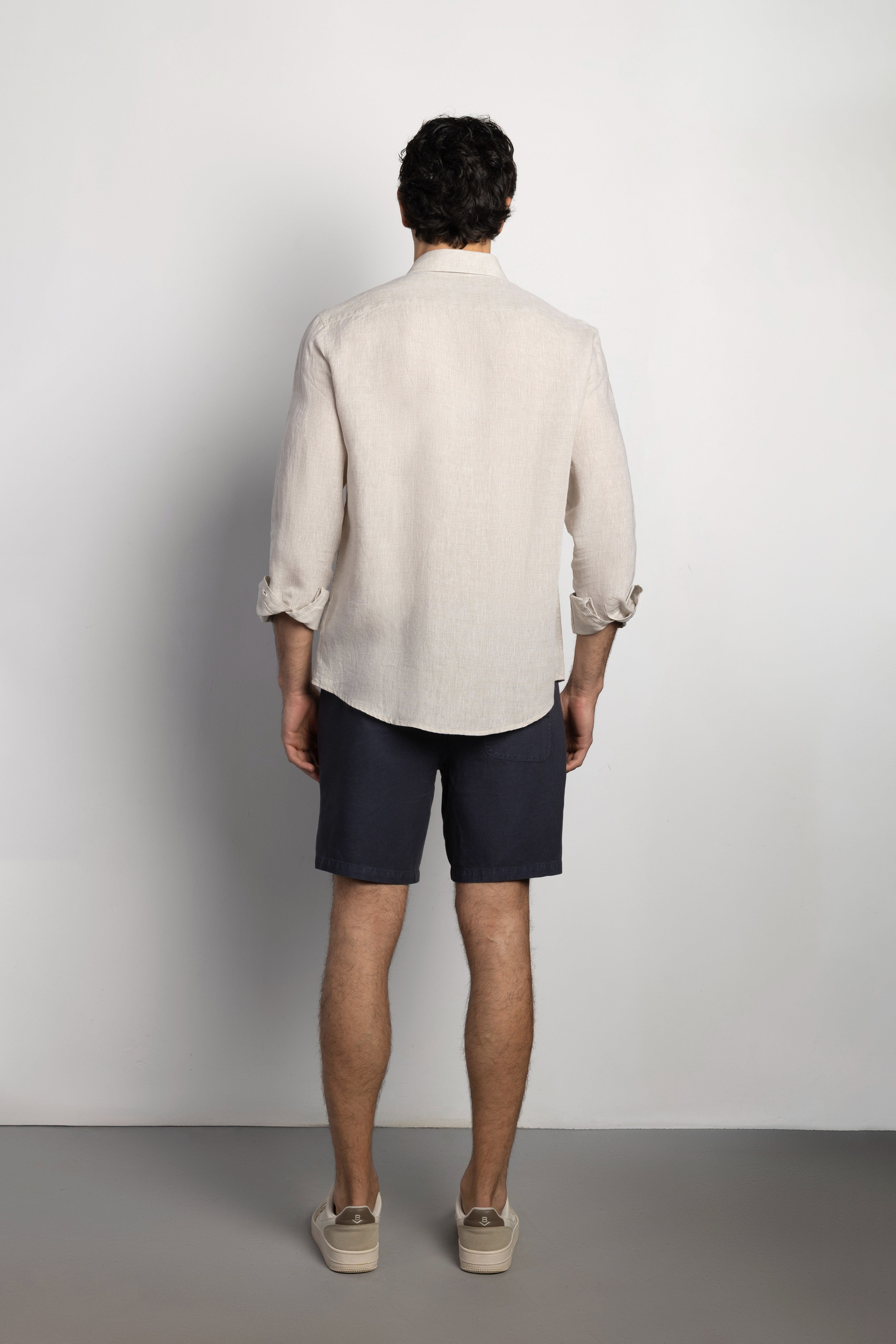 Bermuda lino jogger