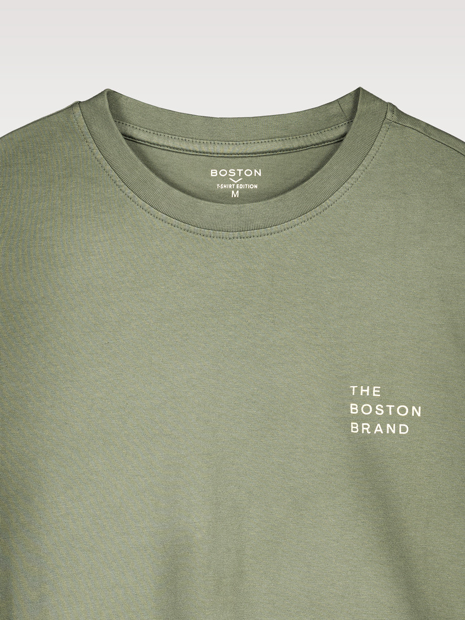 Camiseta algodón The Boston Brand
