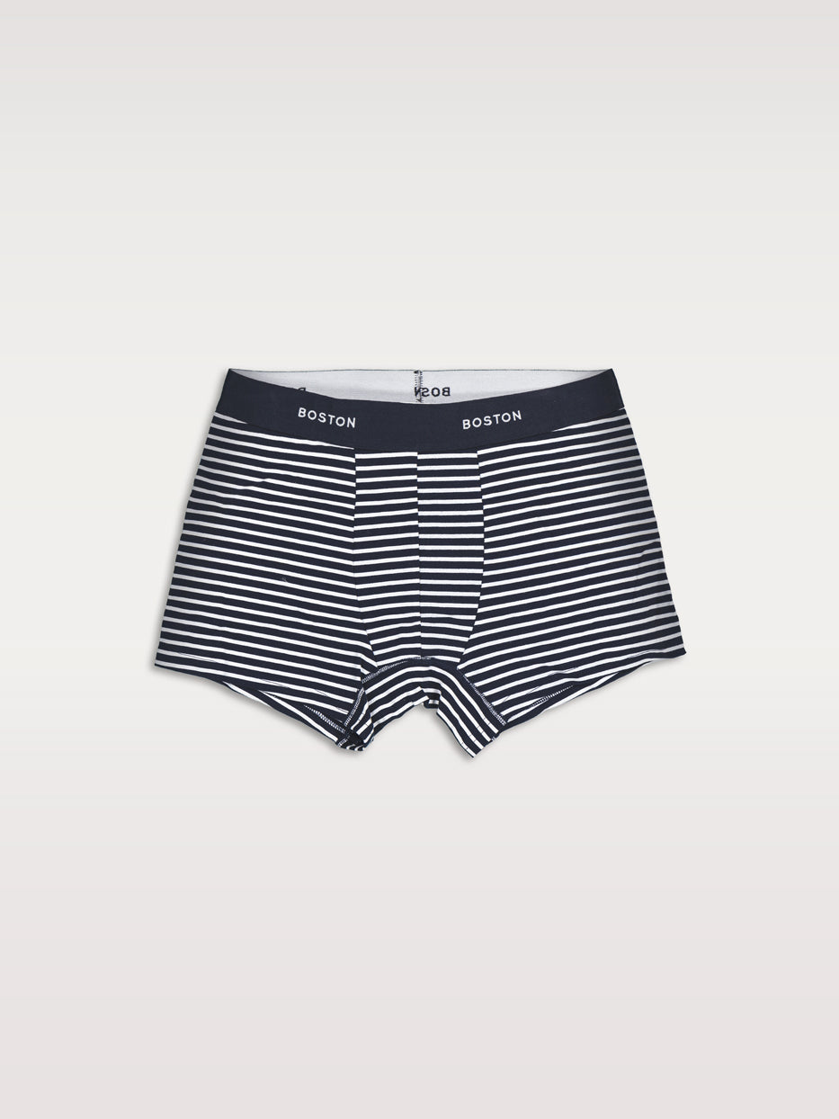 Printed/striped boxer shorts set