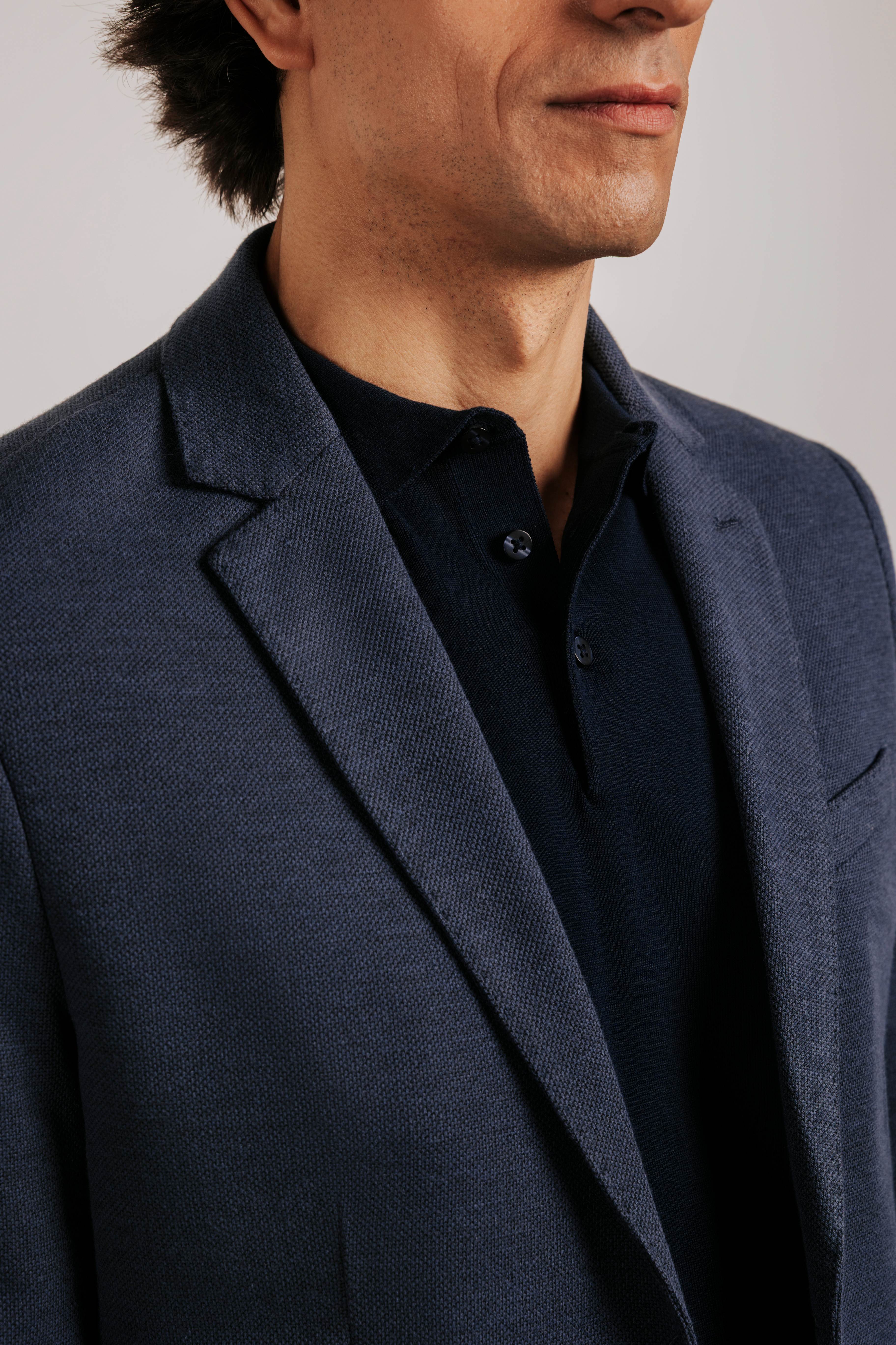 Knitted blazer