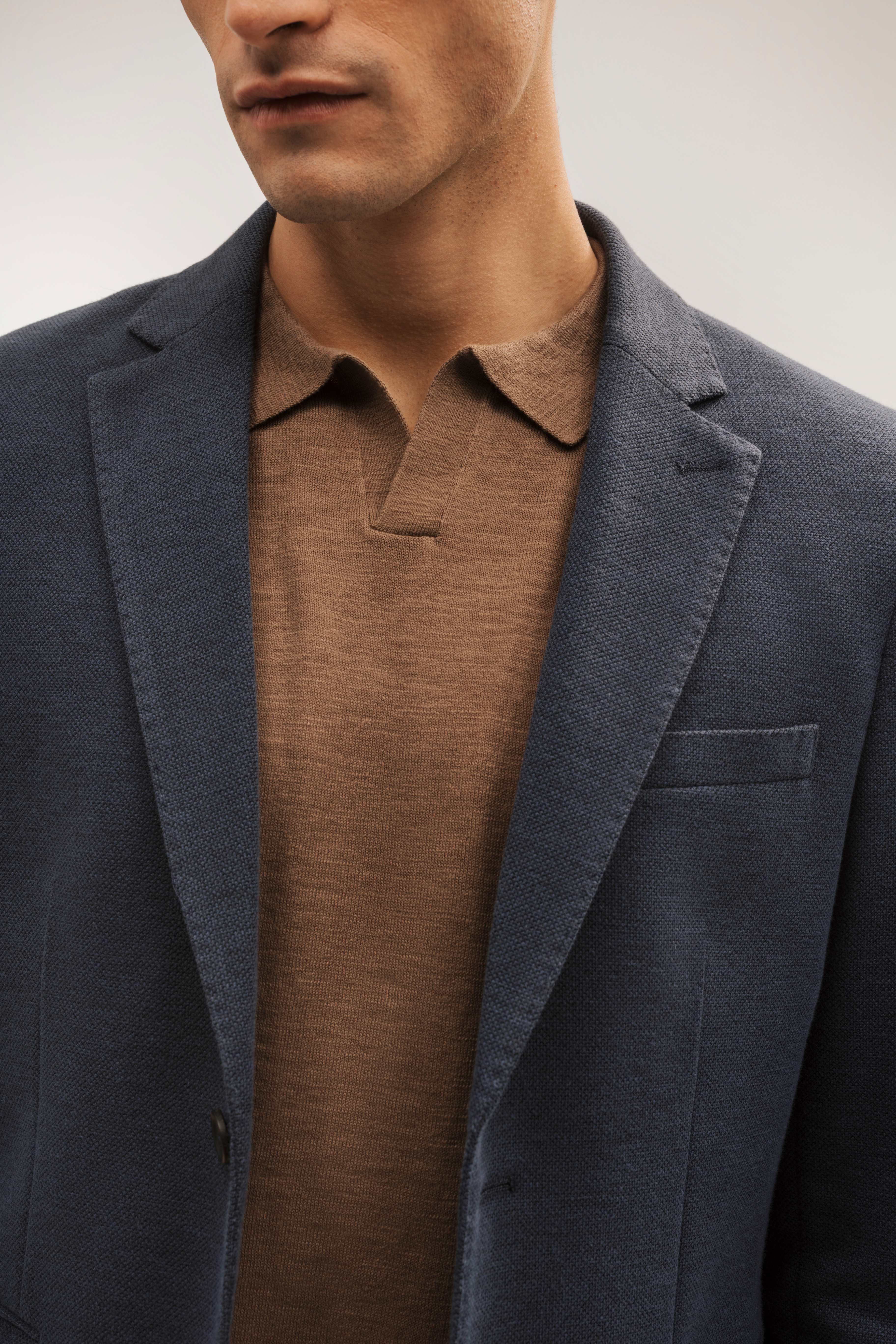 Knitted blazer