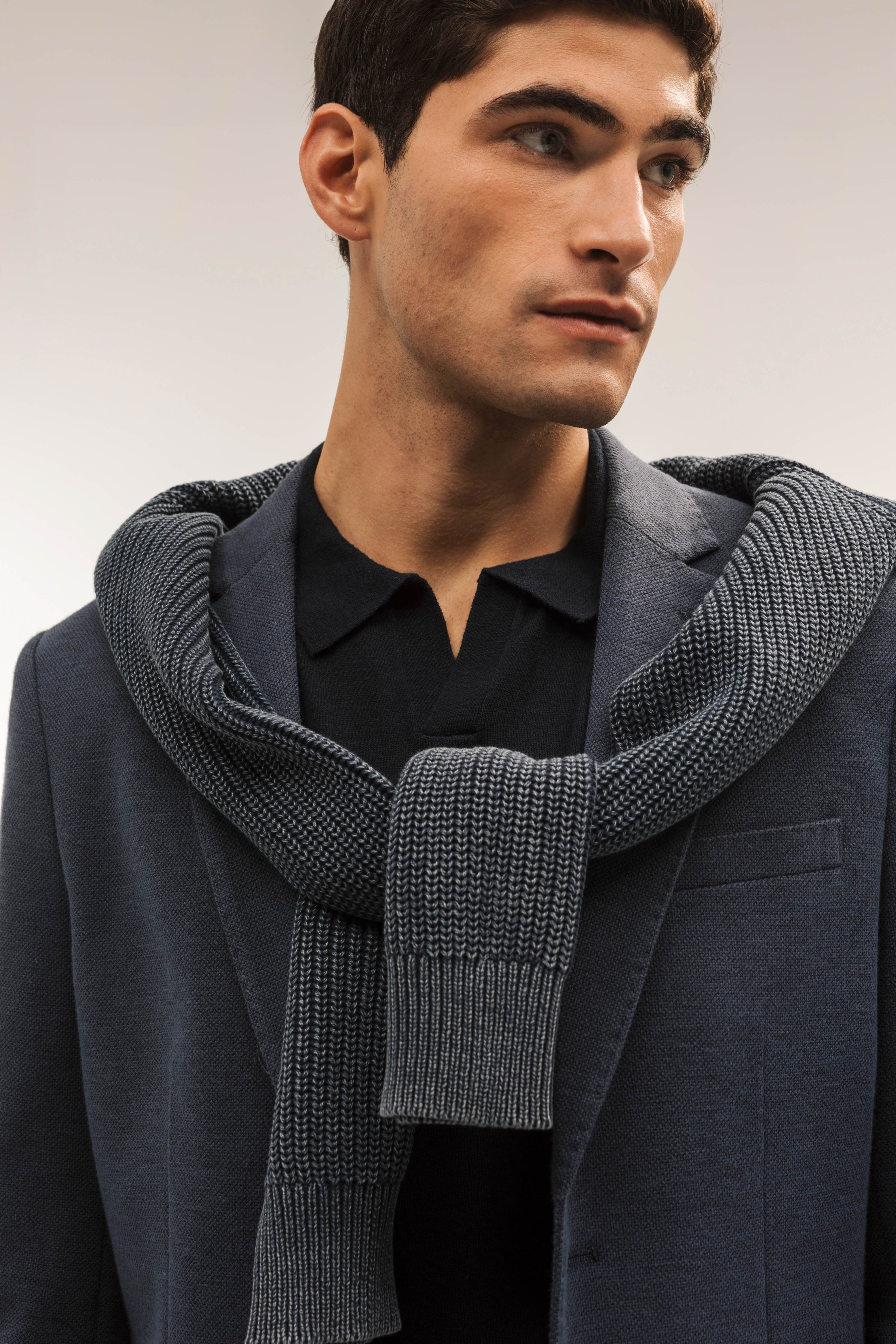 Knitted blazer