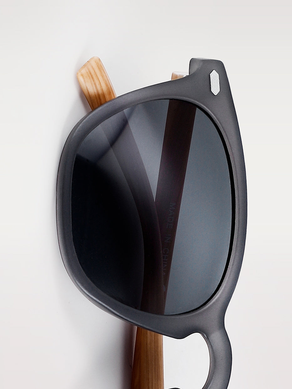 Wooden temple glasses