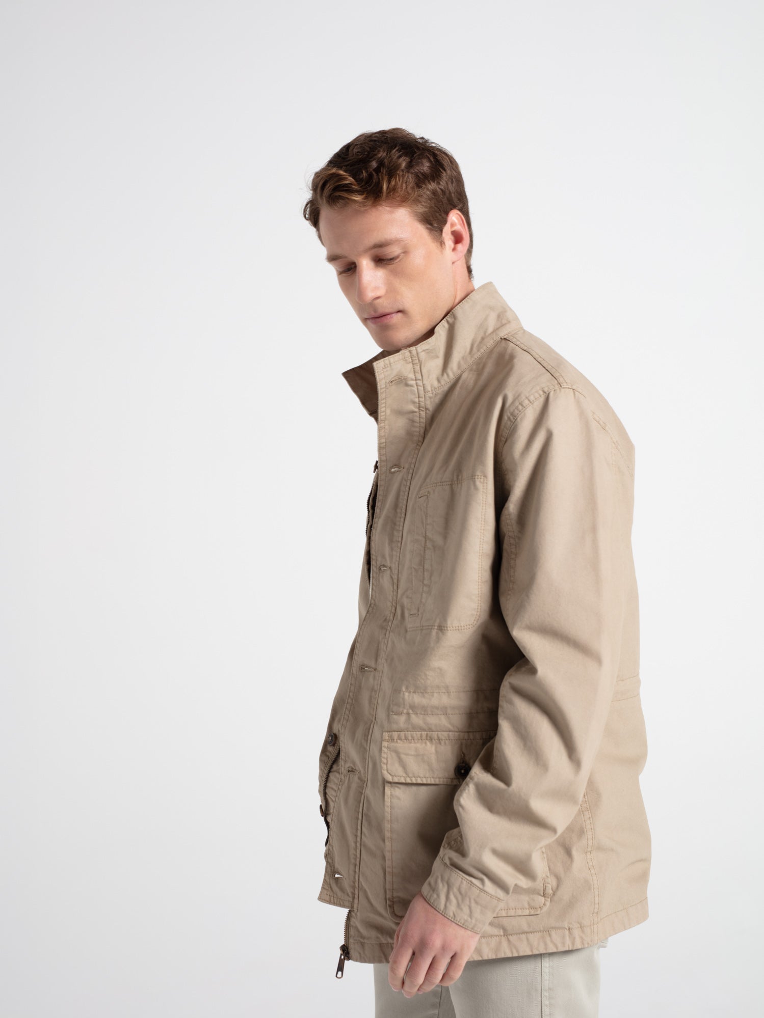 Lightweight safari parka