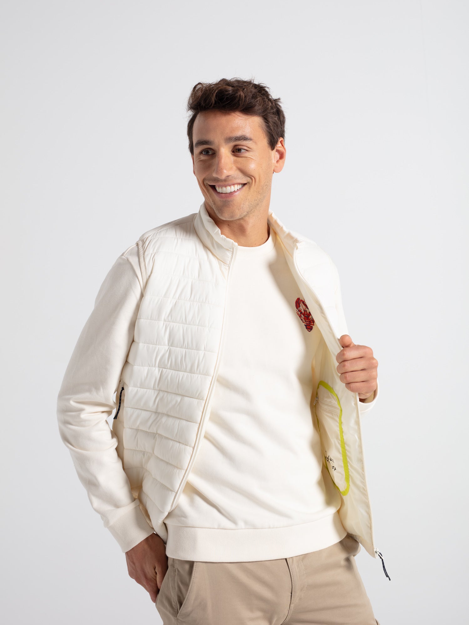 Lightweight padded vest