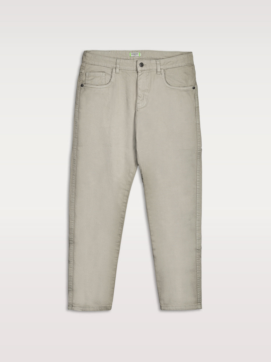 Five-pocket tapered trousers