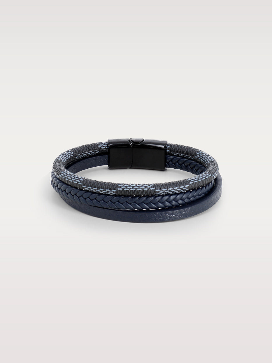 Braided and plain bracelet pack