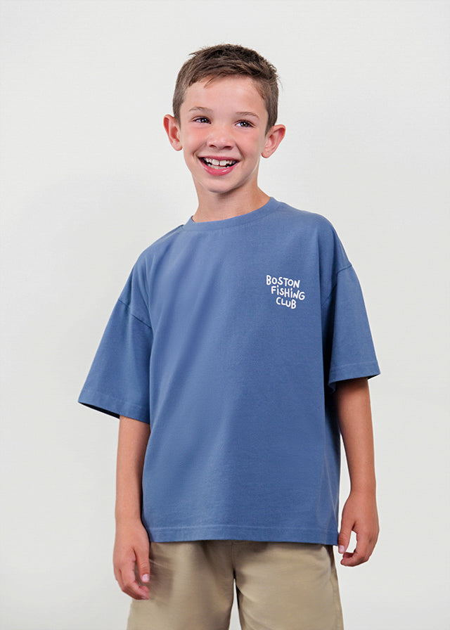 Camiseta niño estampada peces The Boston Kids