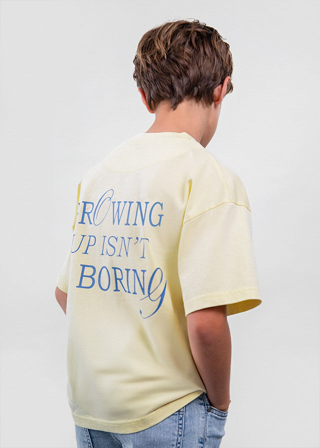 Camiseta niño Growing Up The Boston Kids