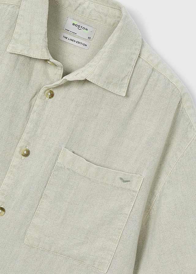 Camisa niño lino The Boston Kids