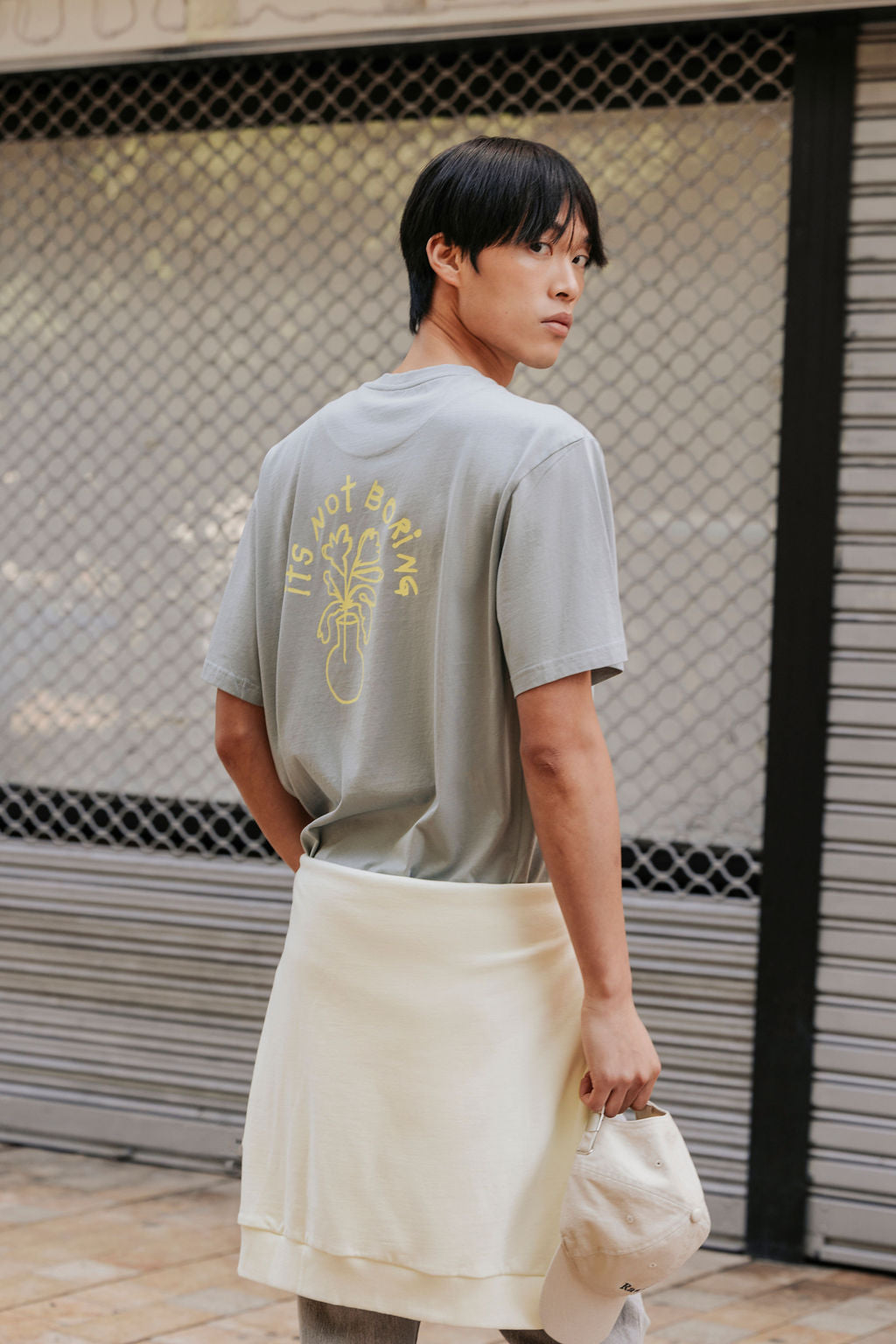 'It's not boring' comfort t-shirt