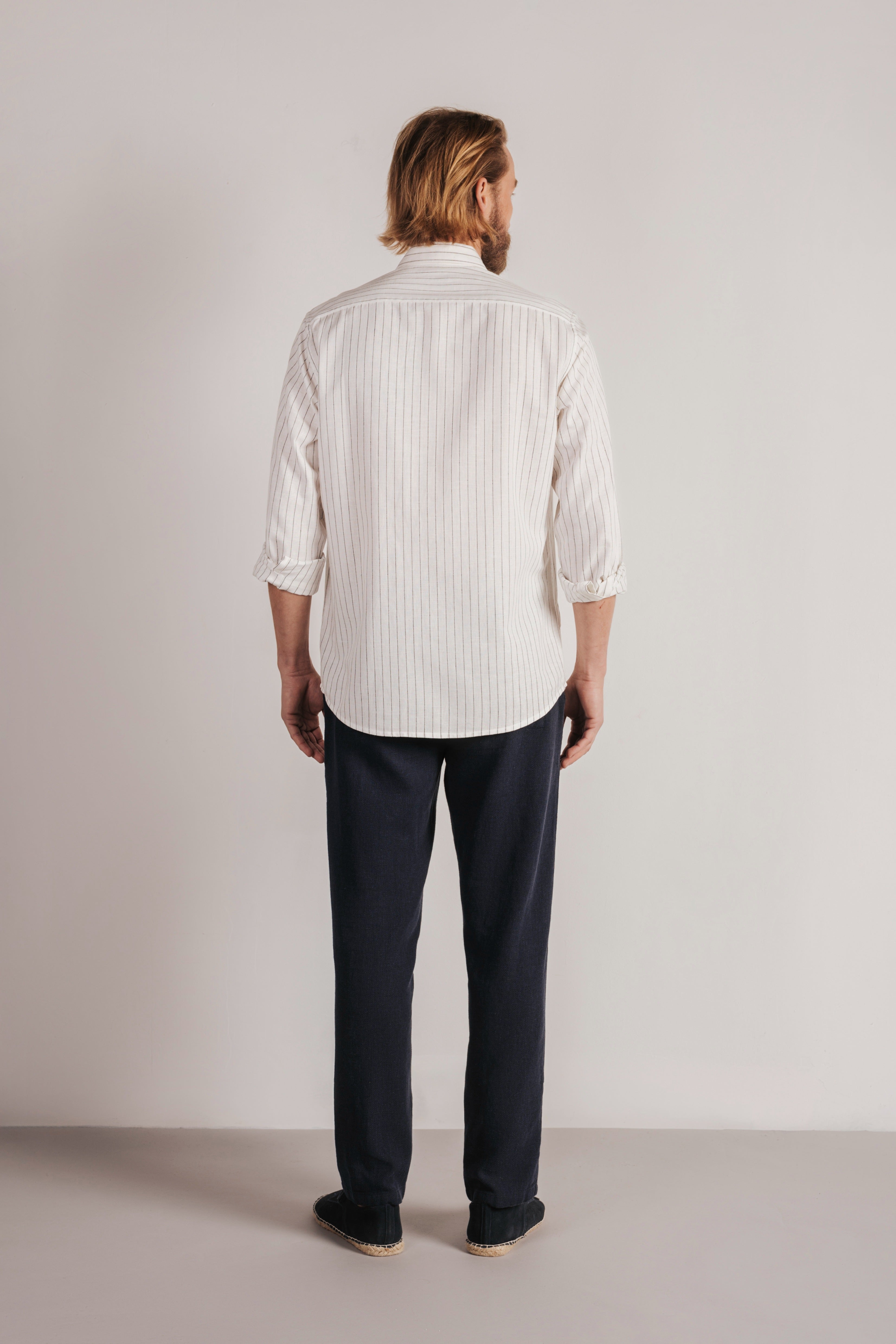 Linon striped shirt, medium/large size