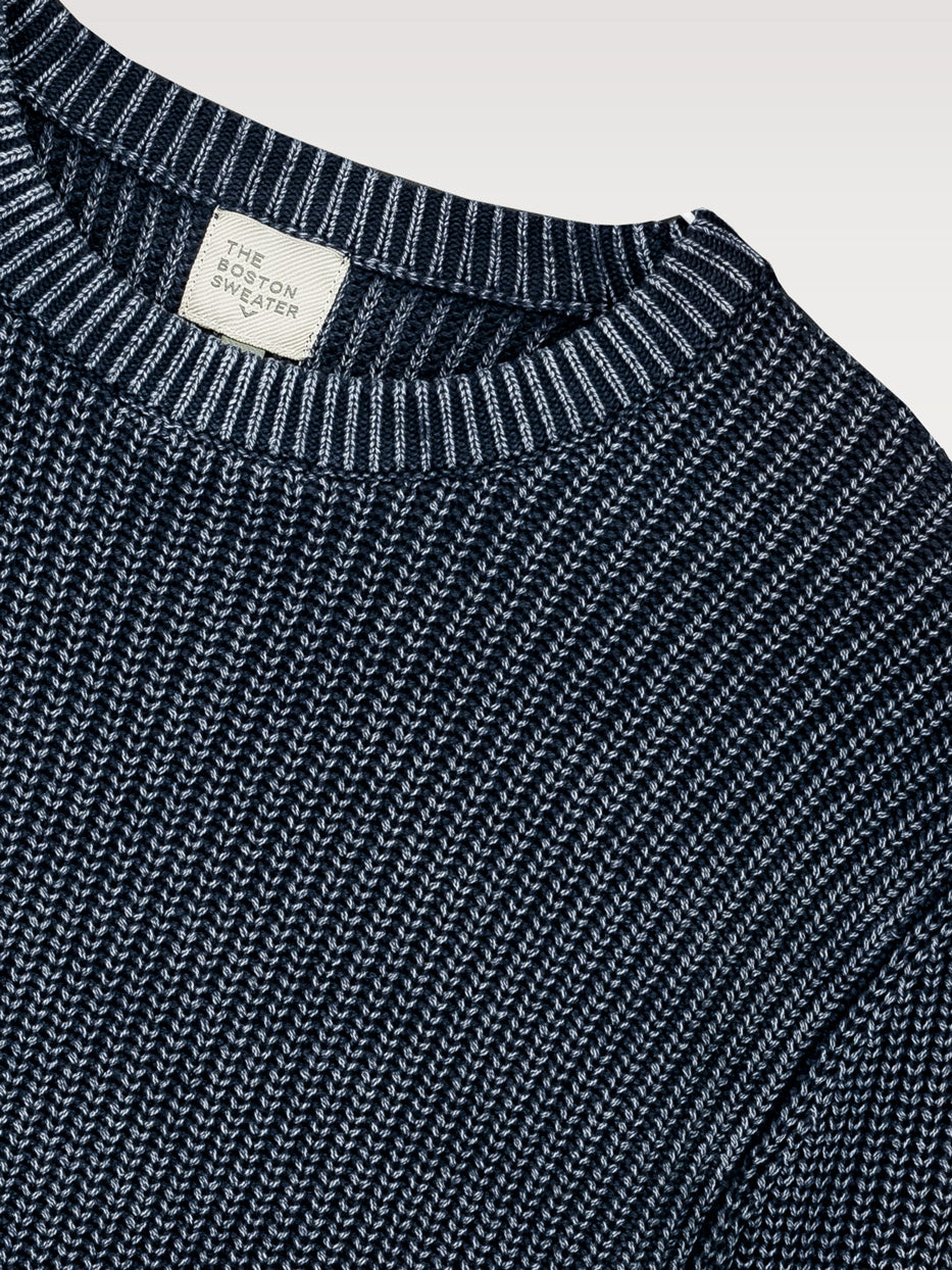 Washed effect sweater