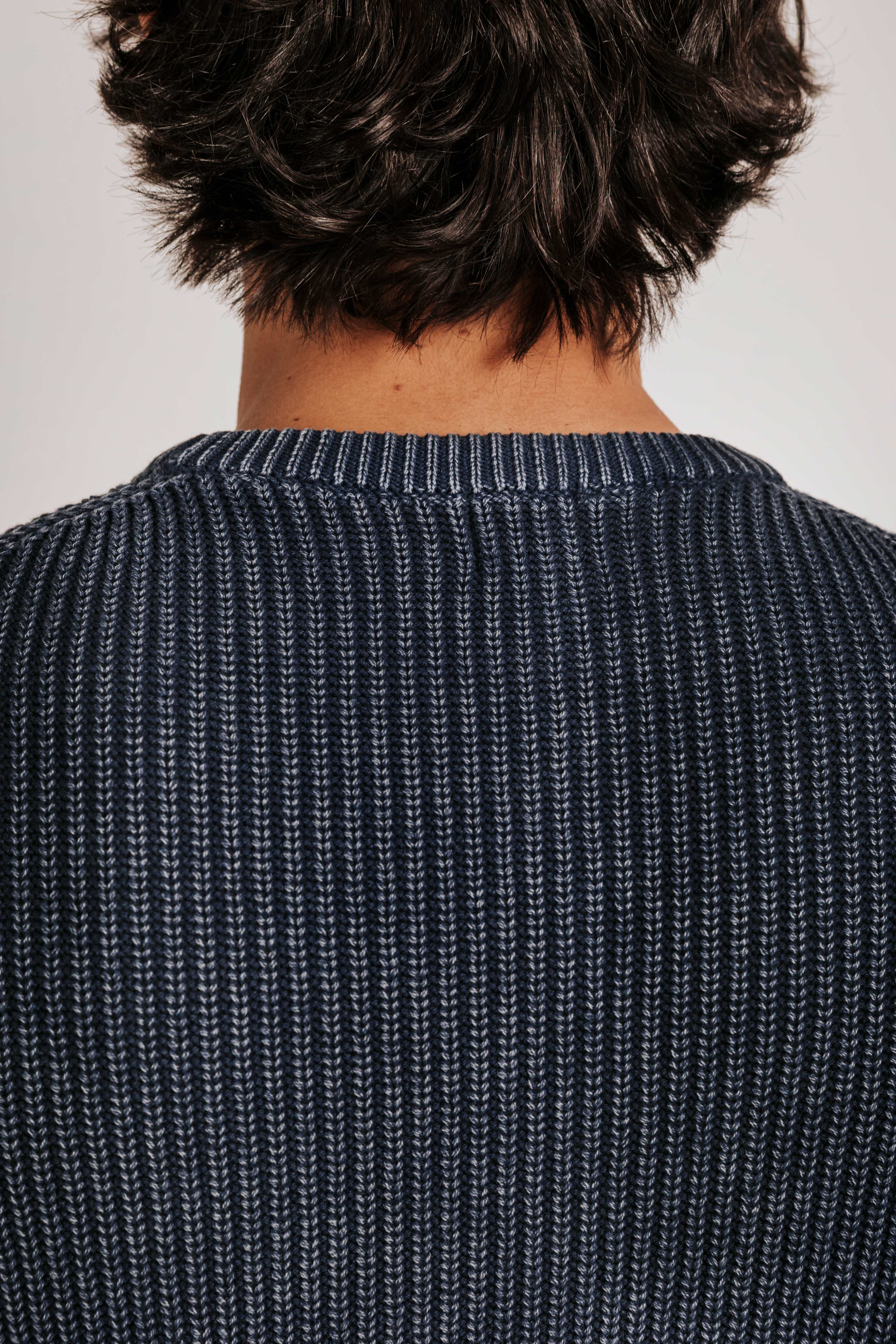 Washed effect sweater
