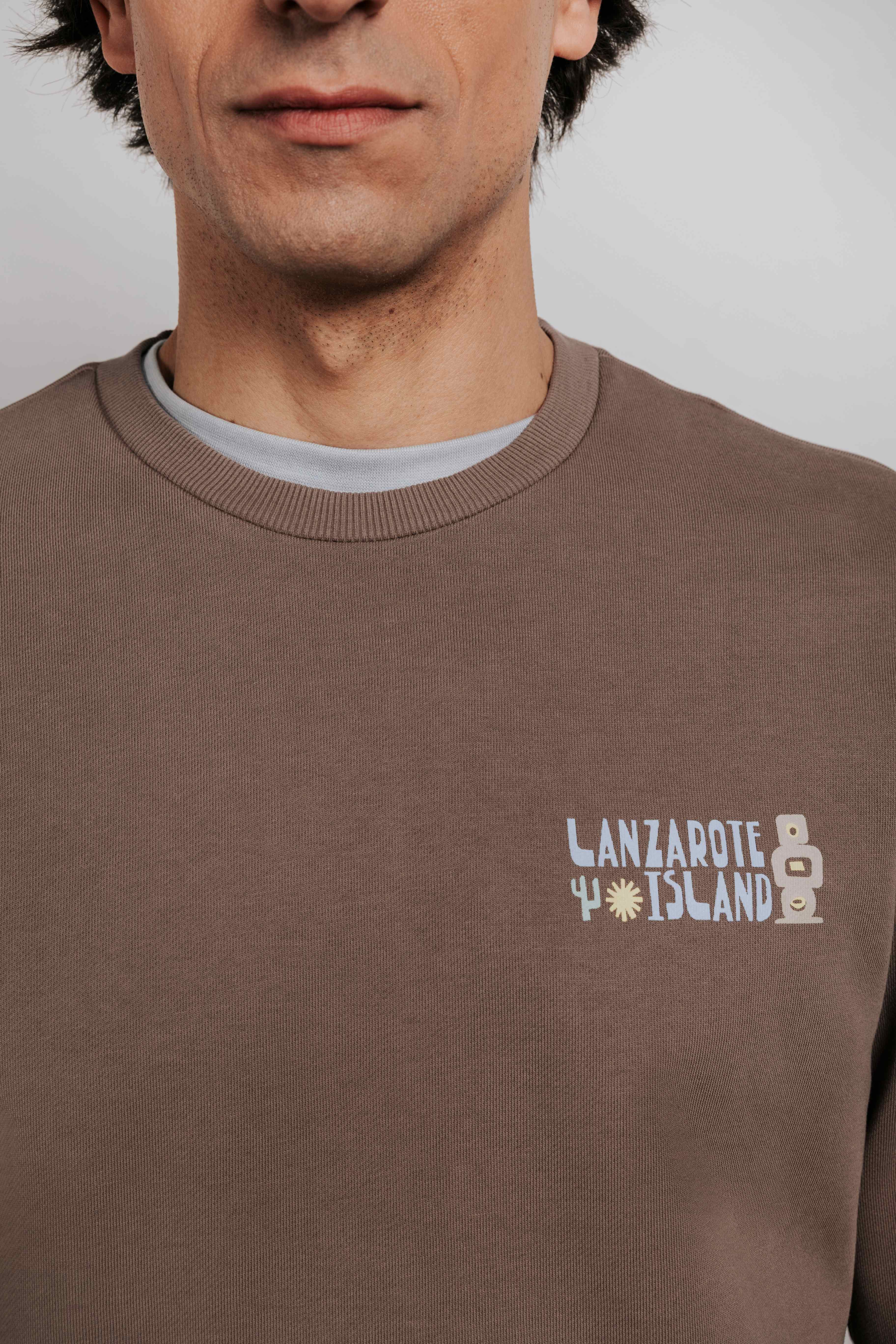 "Lanzarote" graphic sweatshirt
