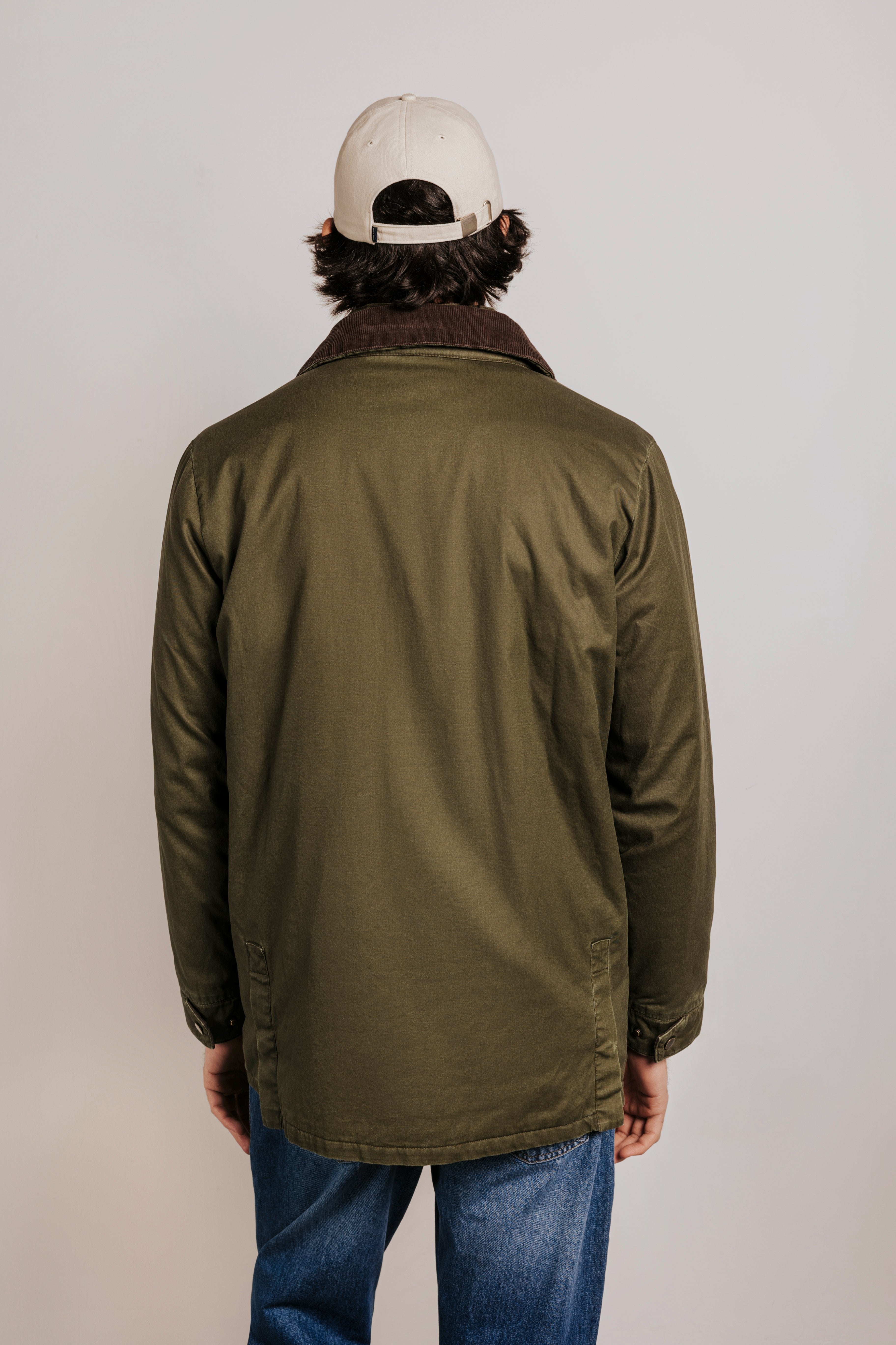 waxed parka jacket