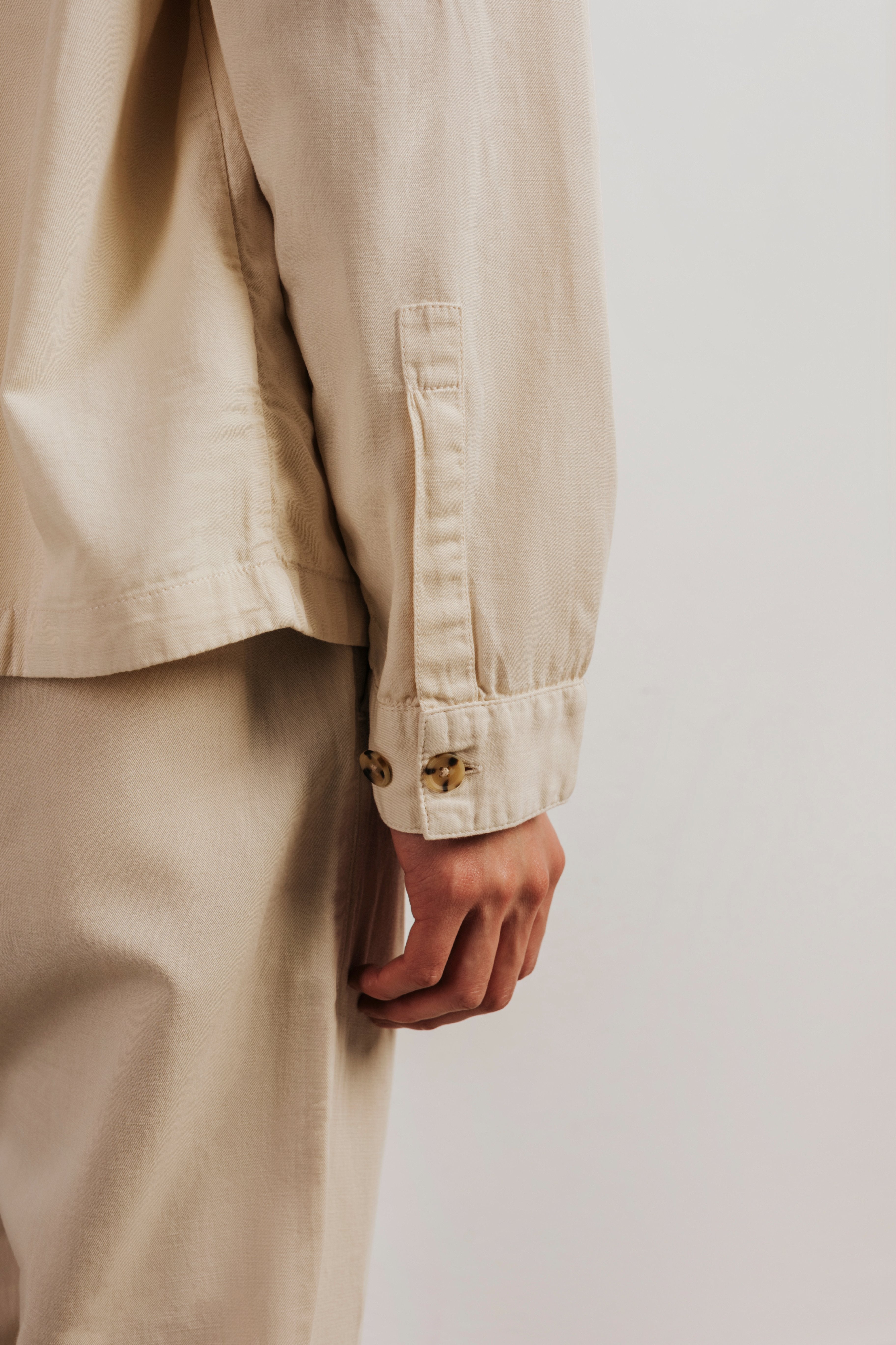 Linen overshirt