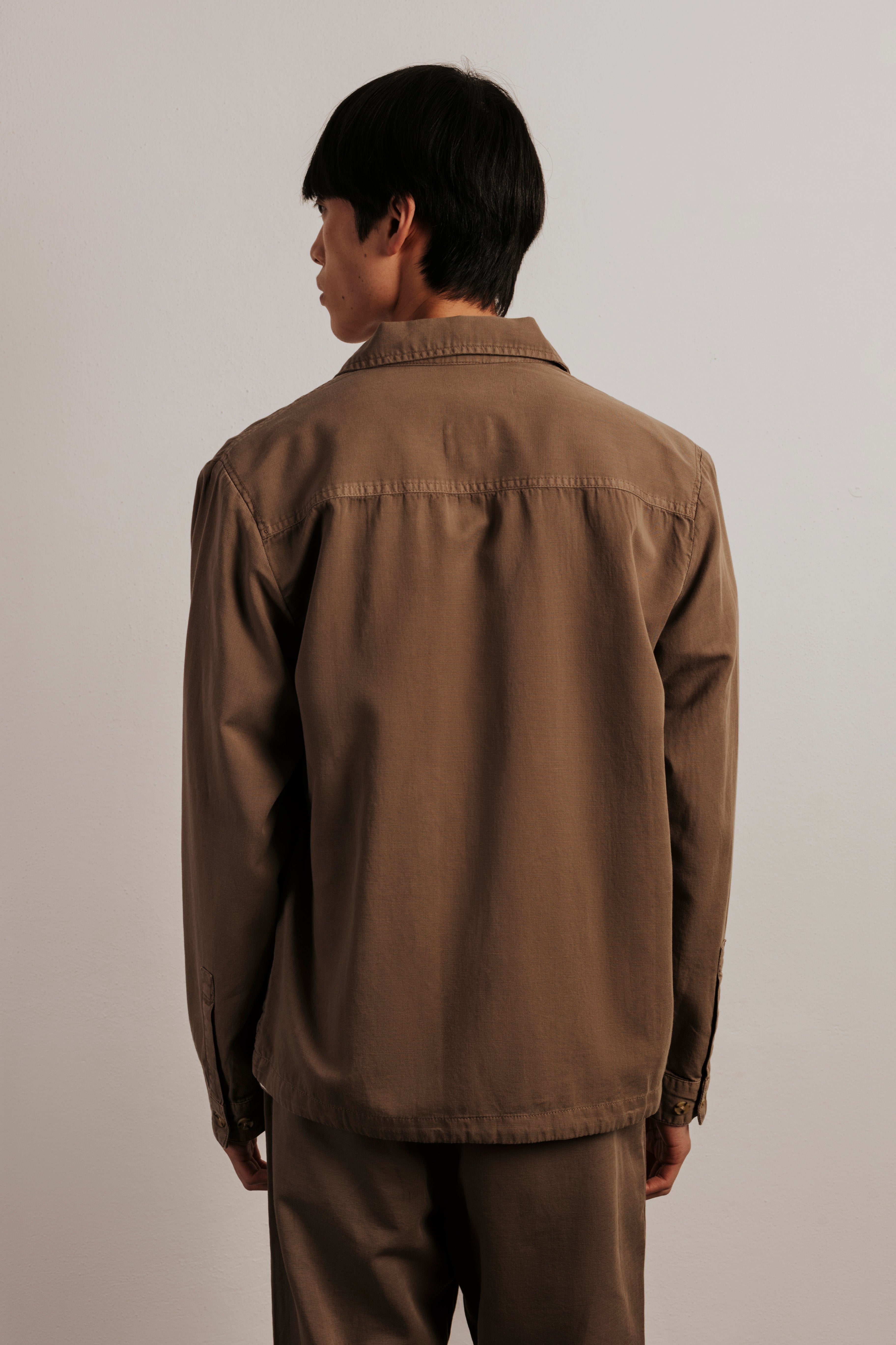Linen overshirt