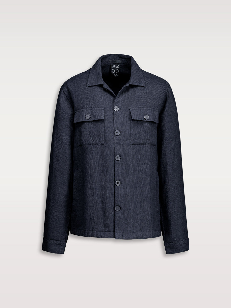 Linen overshirt