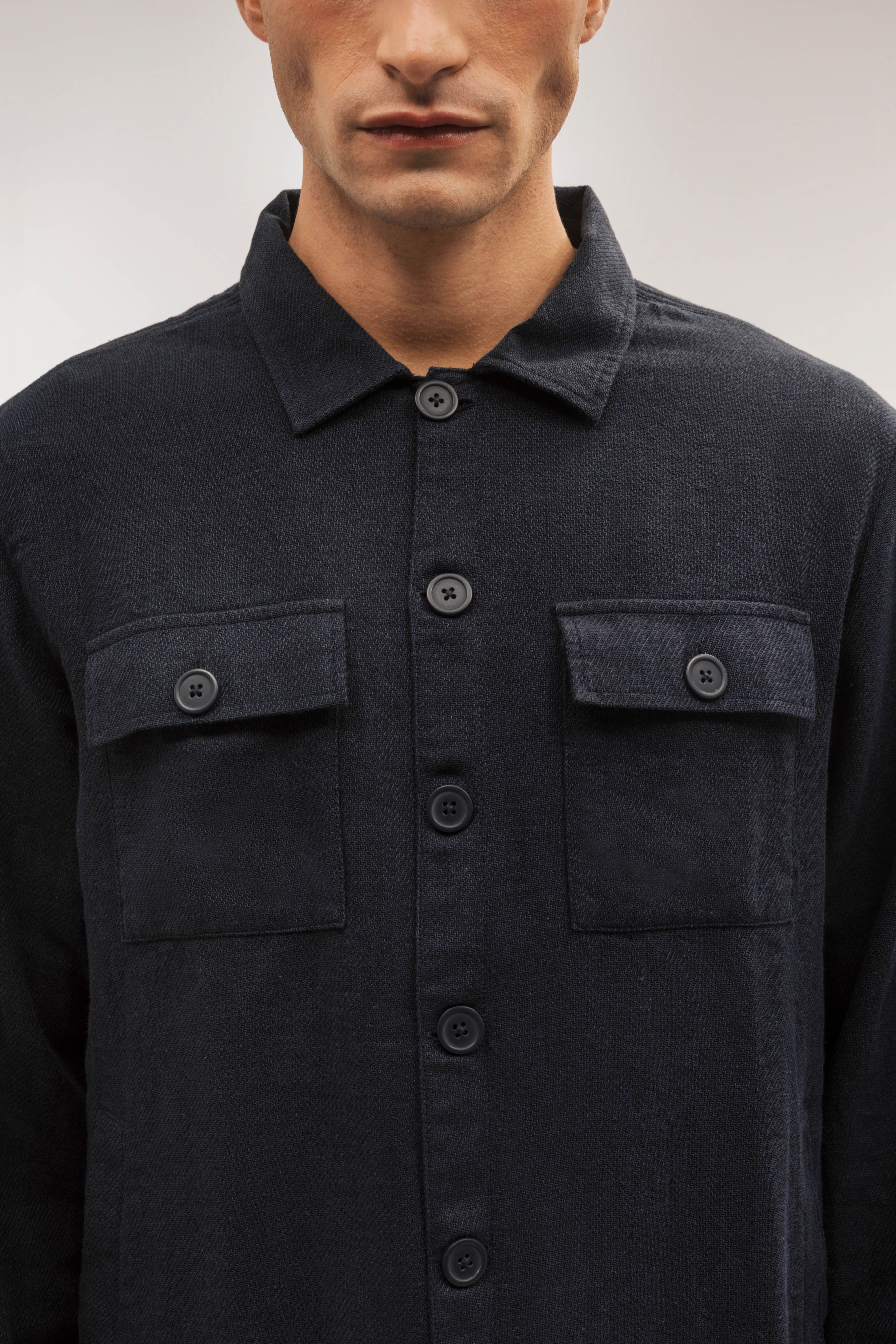 Linen overshirt