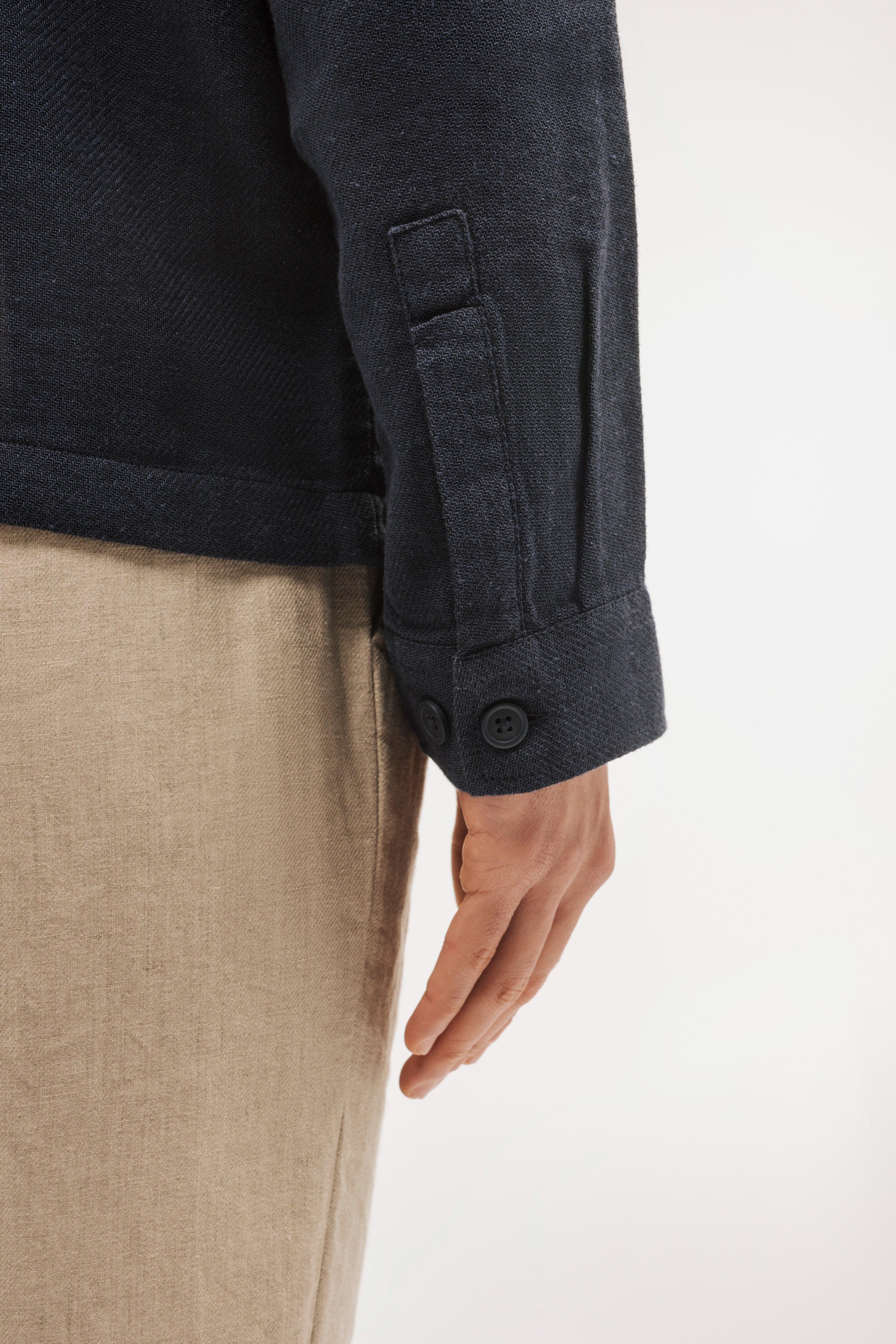 Linen overshirt