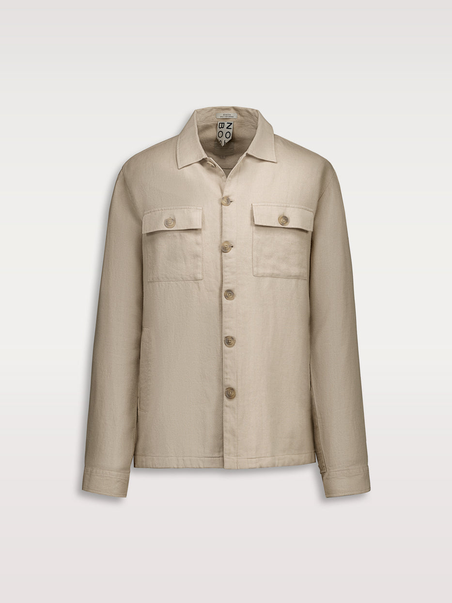 Linen overshirt