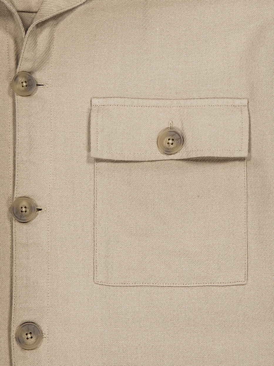 Linen overshirt