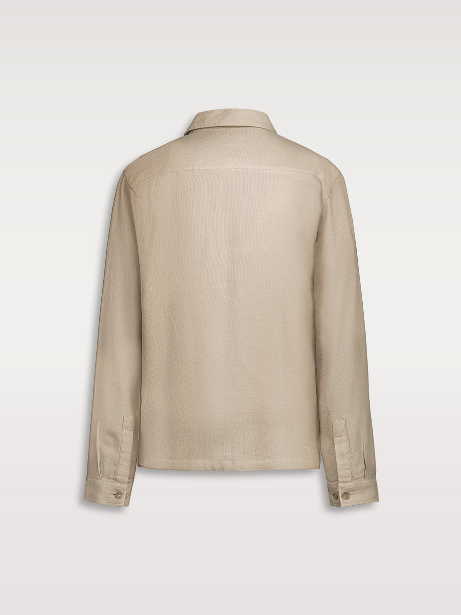 Linen overshirt