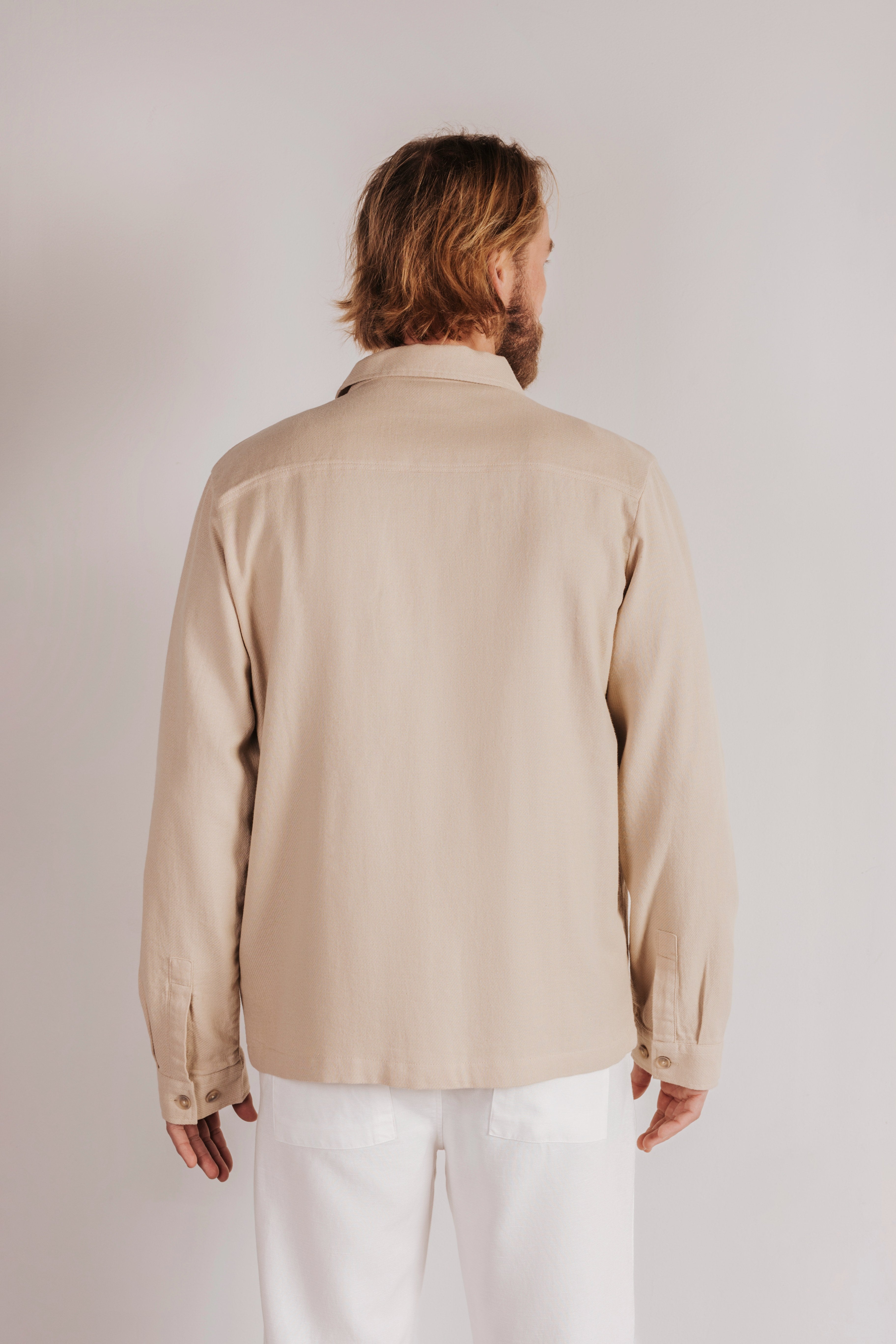 Linen overshirt