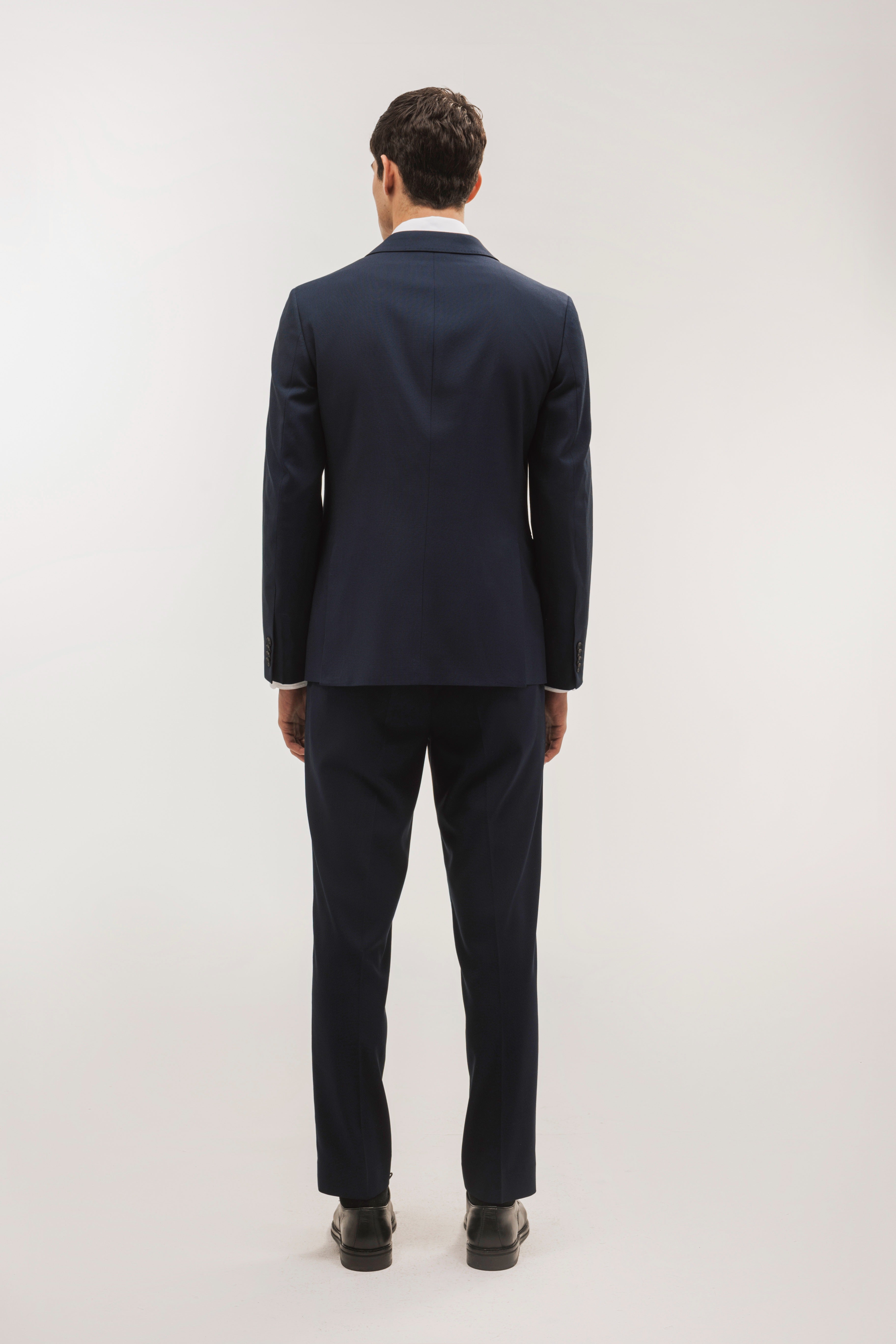 Plain, faux-tailor pants