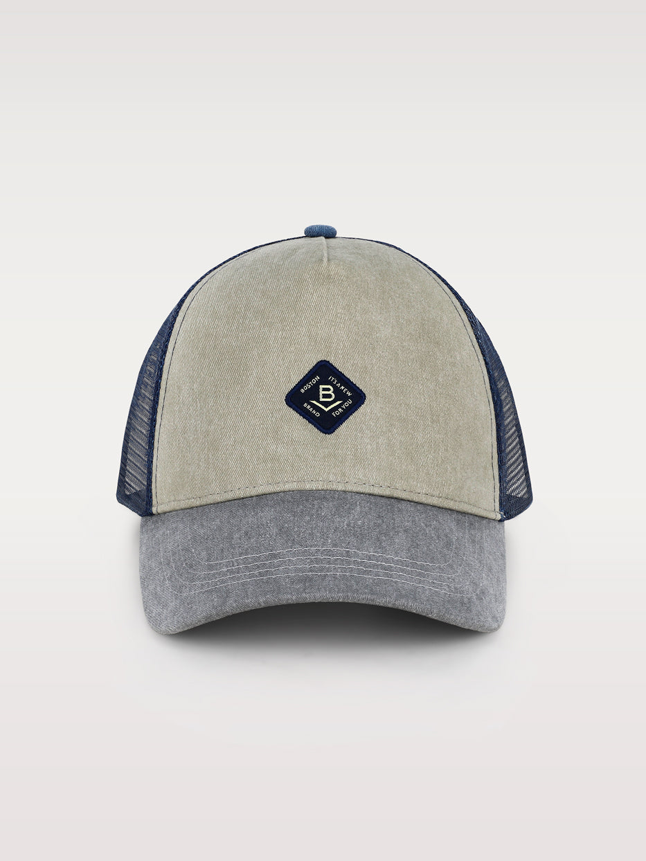 Mesh canvas cap